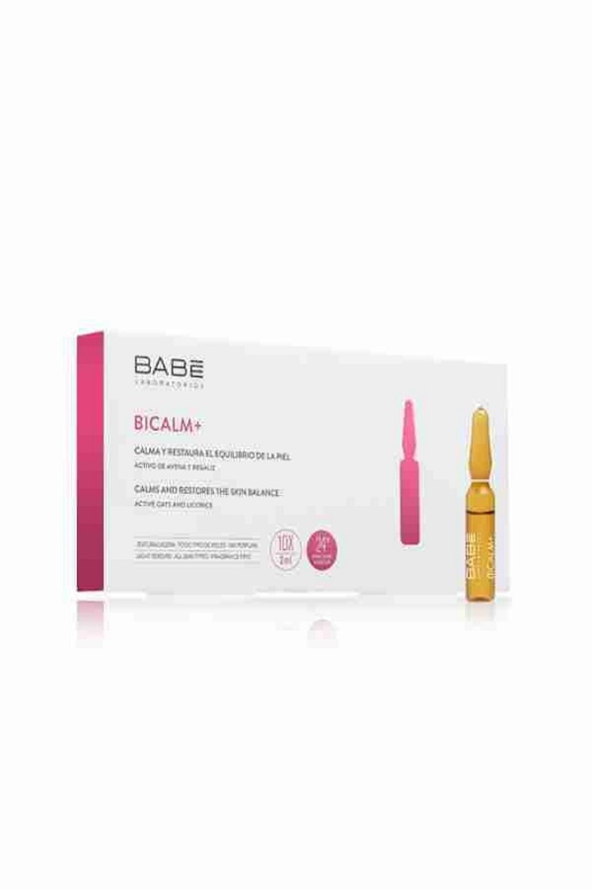 Babe Bicalm+ 10'lu Ampul Yatıştırıcı Ve Onarıcı Etkili Konsantre Bakım 10x2ml