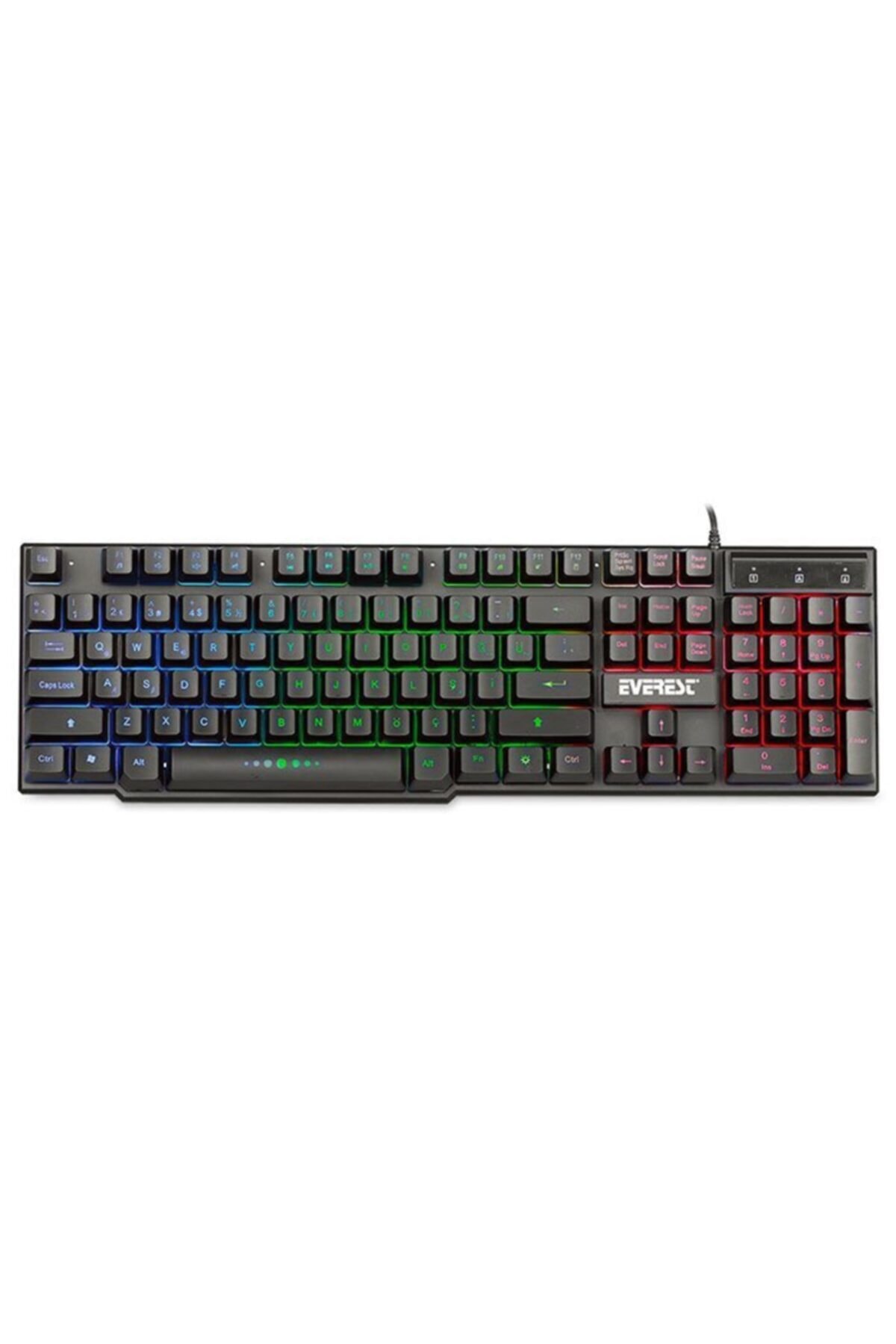 Everest Kb-x88 Usb Kablolu Siyah Gaming Standart Q Klavye