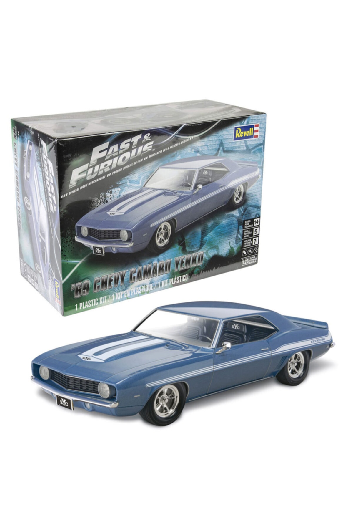 REVELL Maket Model Kit 69 Chevy Camaro Ff 14314