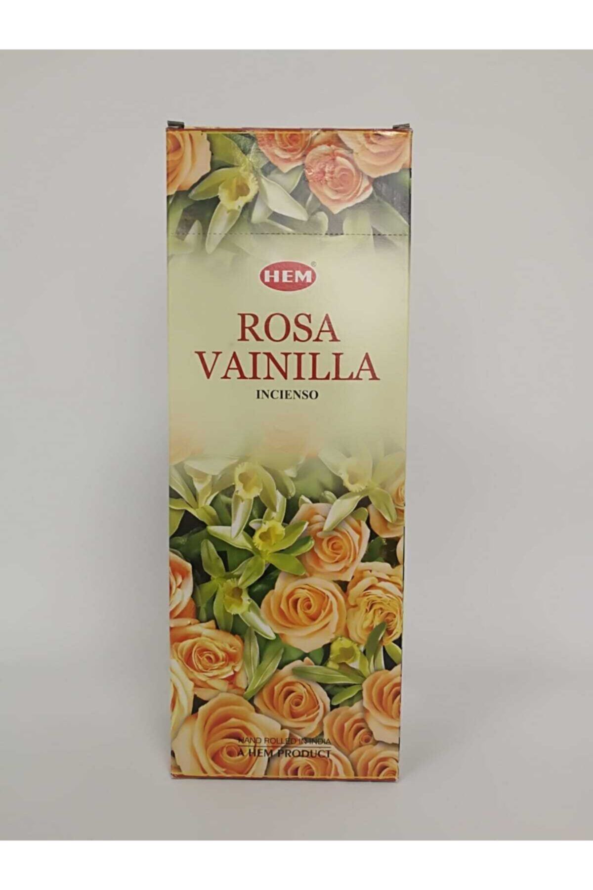 BUHANA HEDİYELİK Tütsü Hem Gül Ve Vanilya Kokusu 6 Paket ( 120 Çubuk ) 1 Adet Kayık Hediyesi