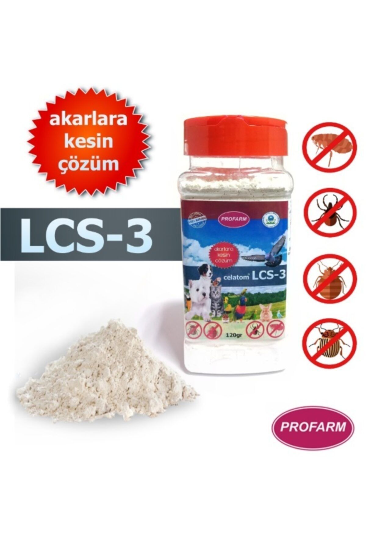 Profarm Celatom Lcs-3 Bit Pire Kene Öldürücü 120 G