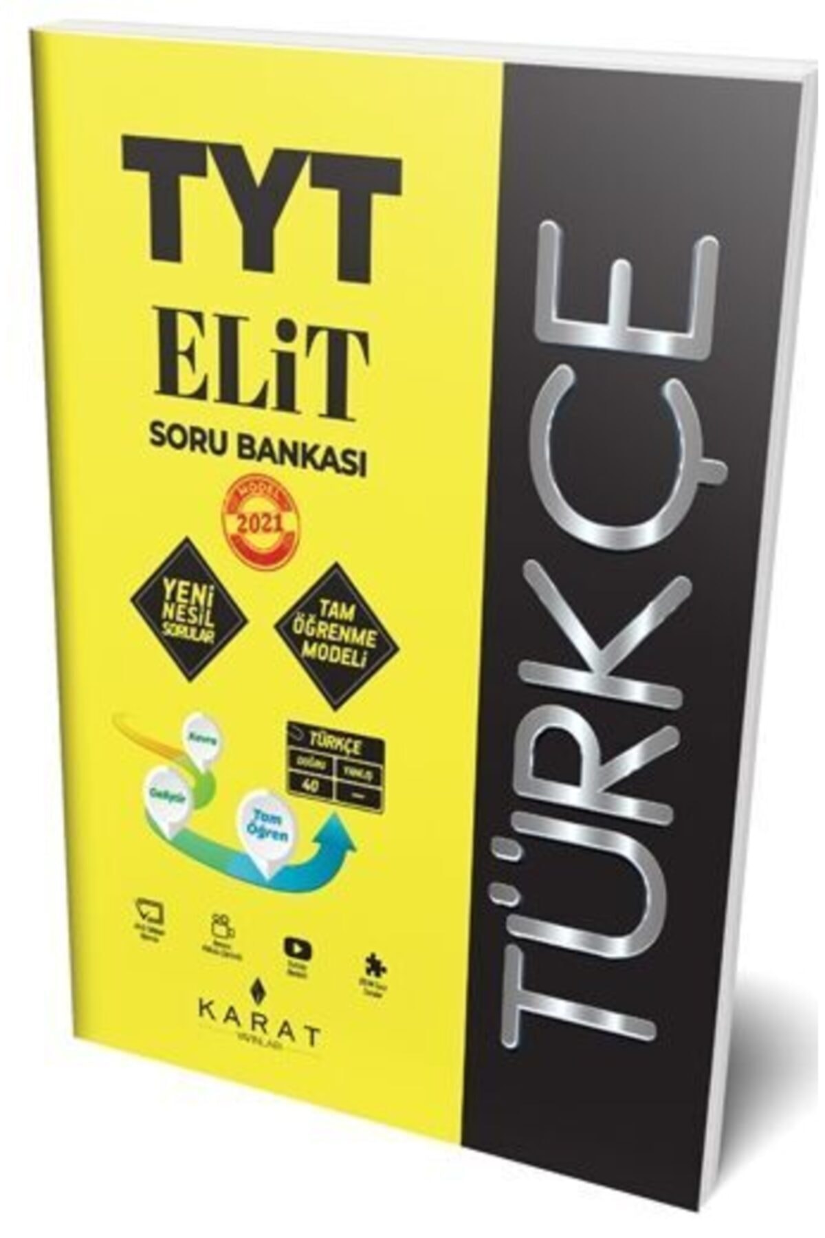 karat yayınları Tyt 2021 Elit Türkçe Soru Bankası