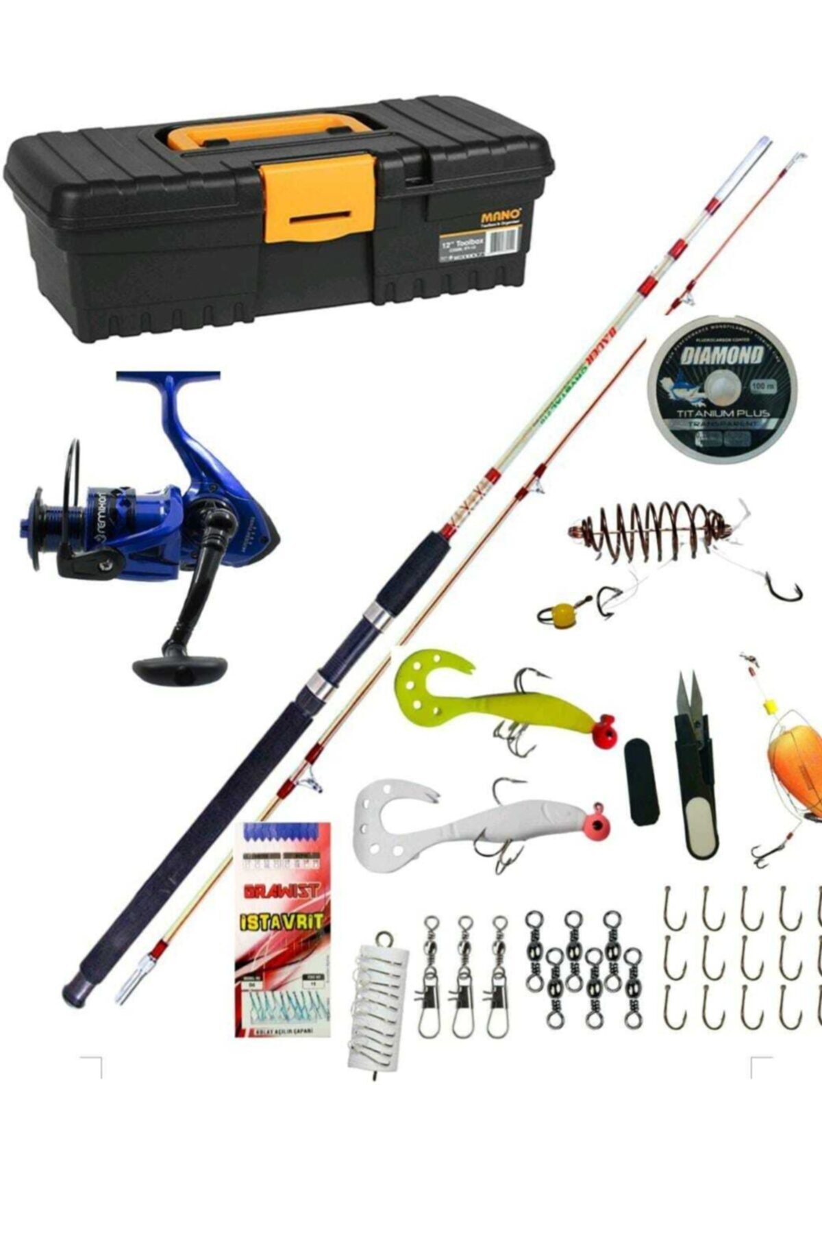 Remixon Speen Olta Takımı Modern Times4000 Makina Bauer Crısta210cm 100-200gr Atar Kamış