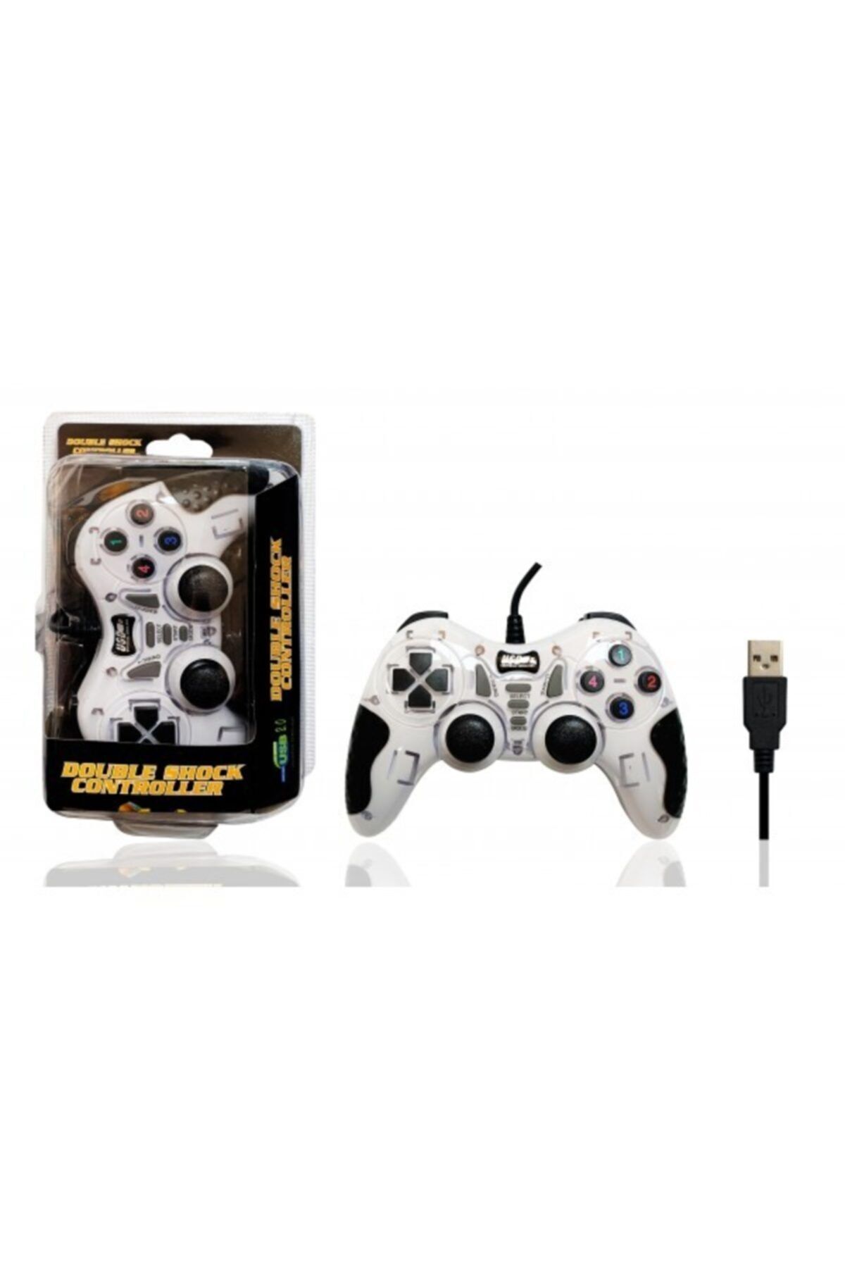 platoon pl 2585 double shock controller usb game pad oyun kolu pc 42365437 fiyati yorumlari trendyol