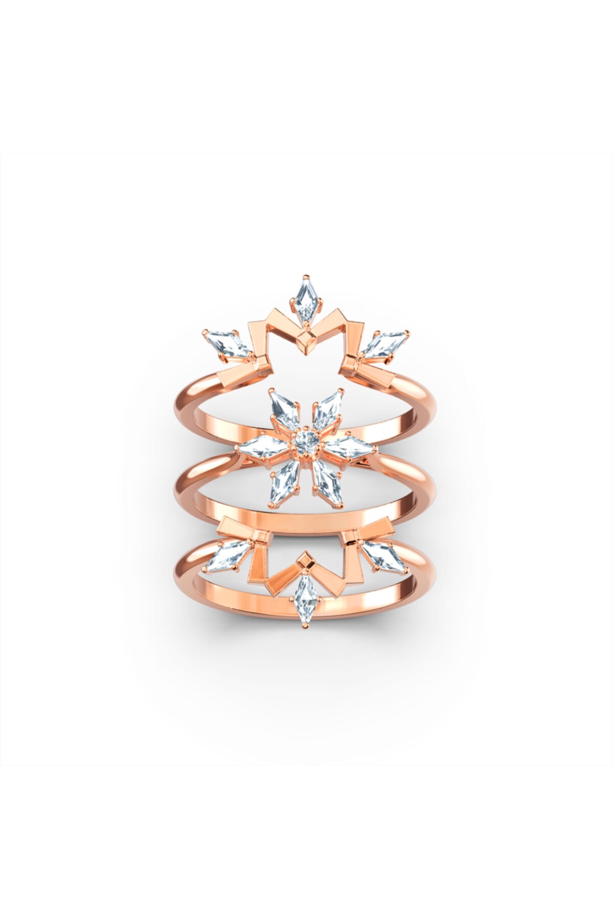 Swarovski 5572493 Yüzük Magıc-rıng Set Czwh-ros 50