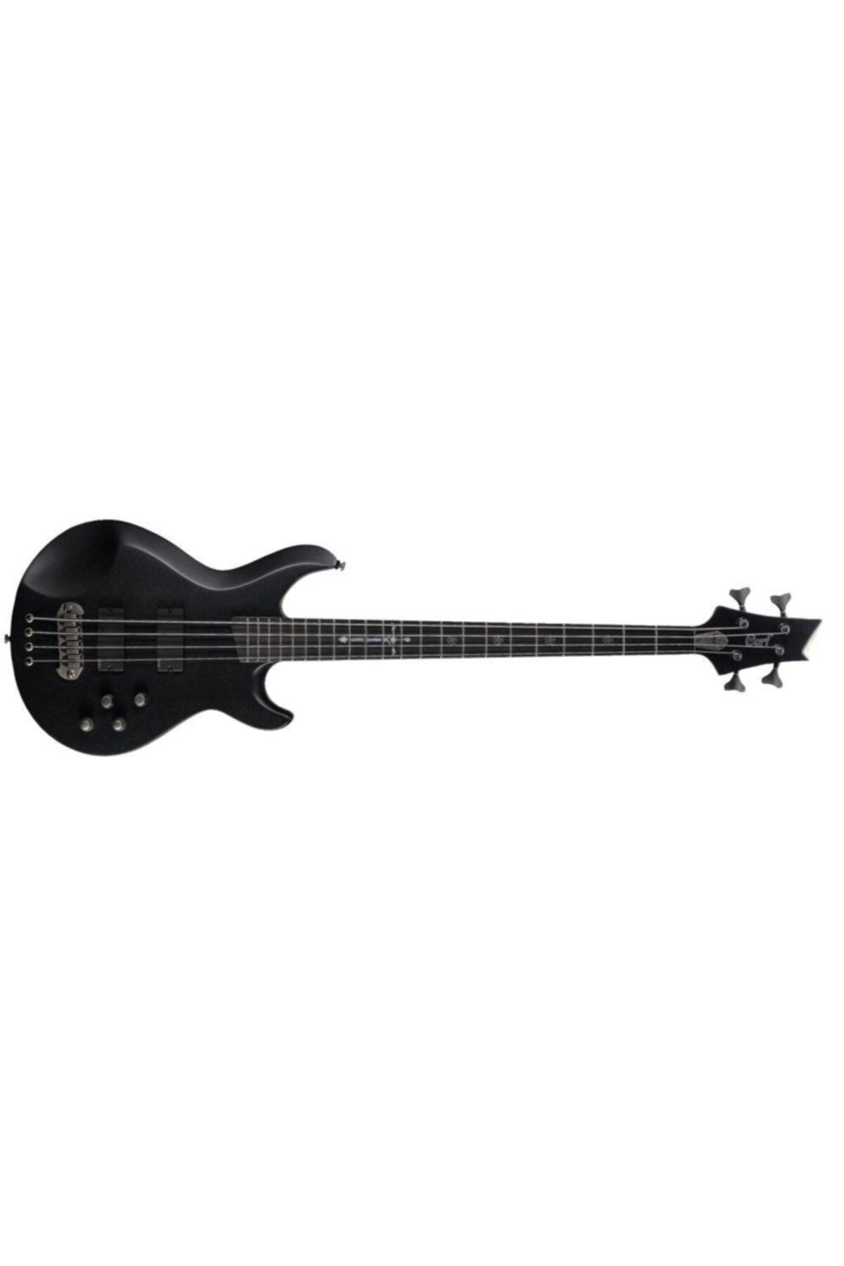 CORT Bas Gitar, Siyah Metalik Satin, Emg-35p4/35j (h-h)