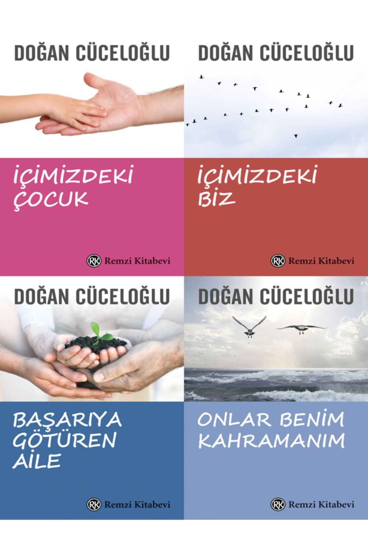 peta kitap Doğan Cüceloğlu 4 Kitap Set (içimizdeki Çocuk – Içimizdeki Biz +2 Kitap )