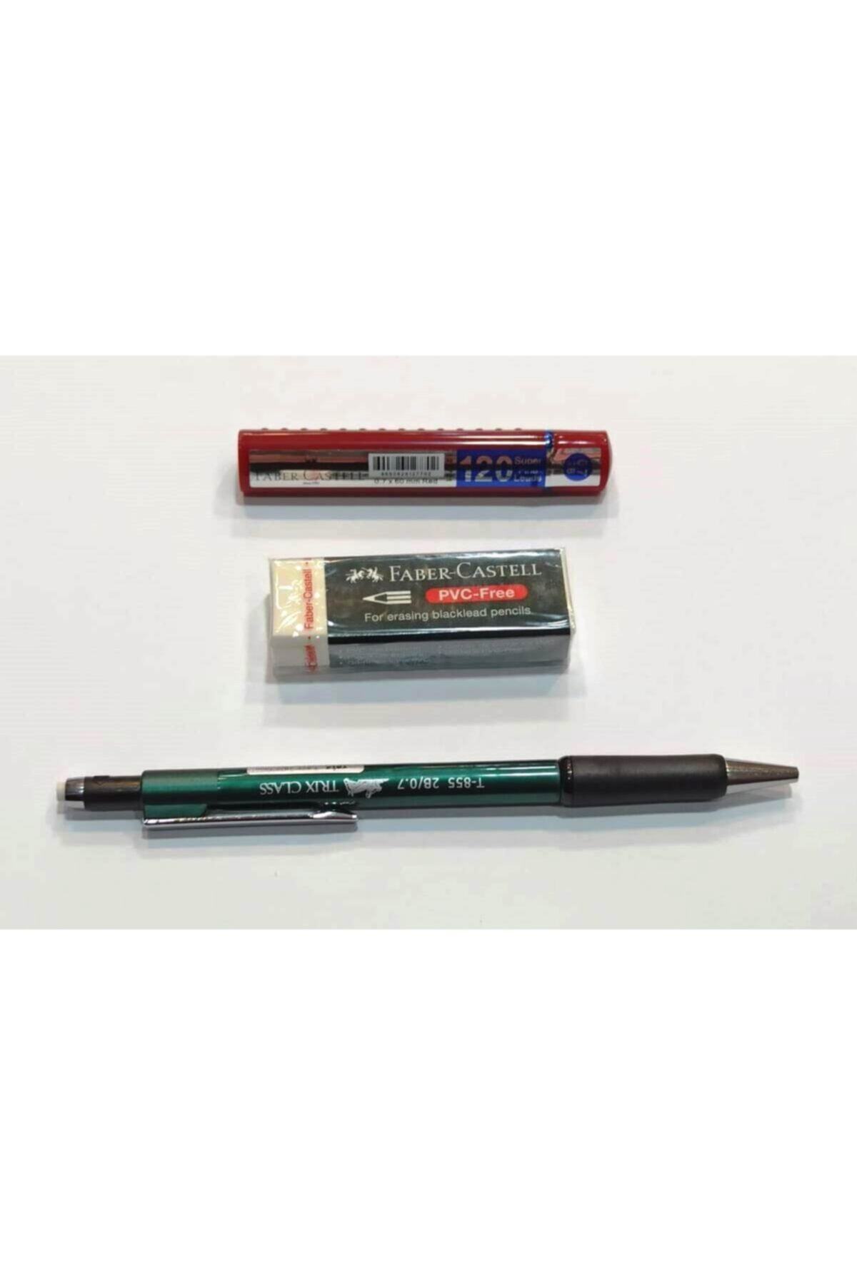 Faber Castell 0.7 Uçlu Kalem - 120'li Tüp 0.7 Uç - Silgi /