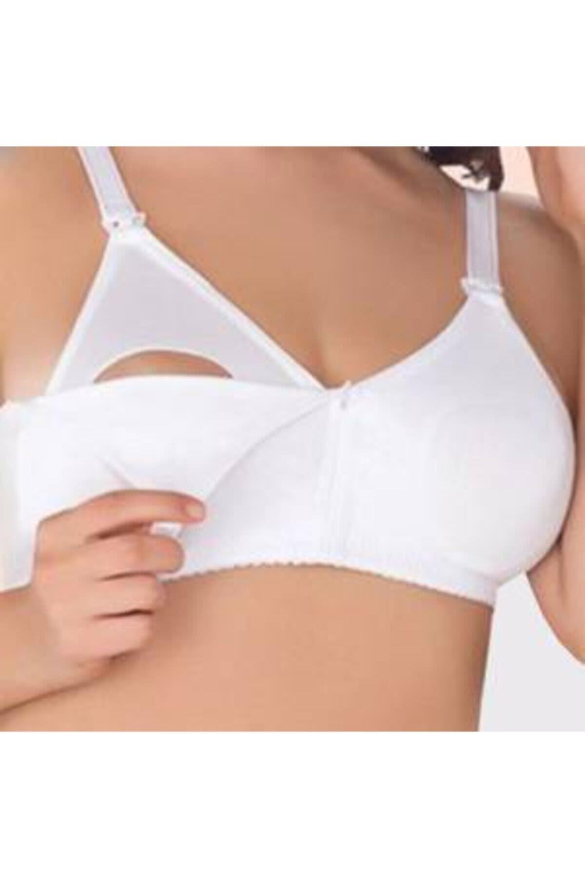 Babexi Kadın Beyaz Emzirme Sütyeni 035-238696-028