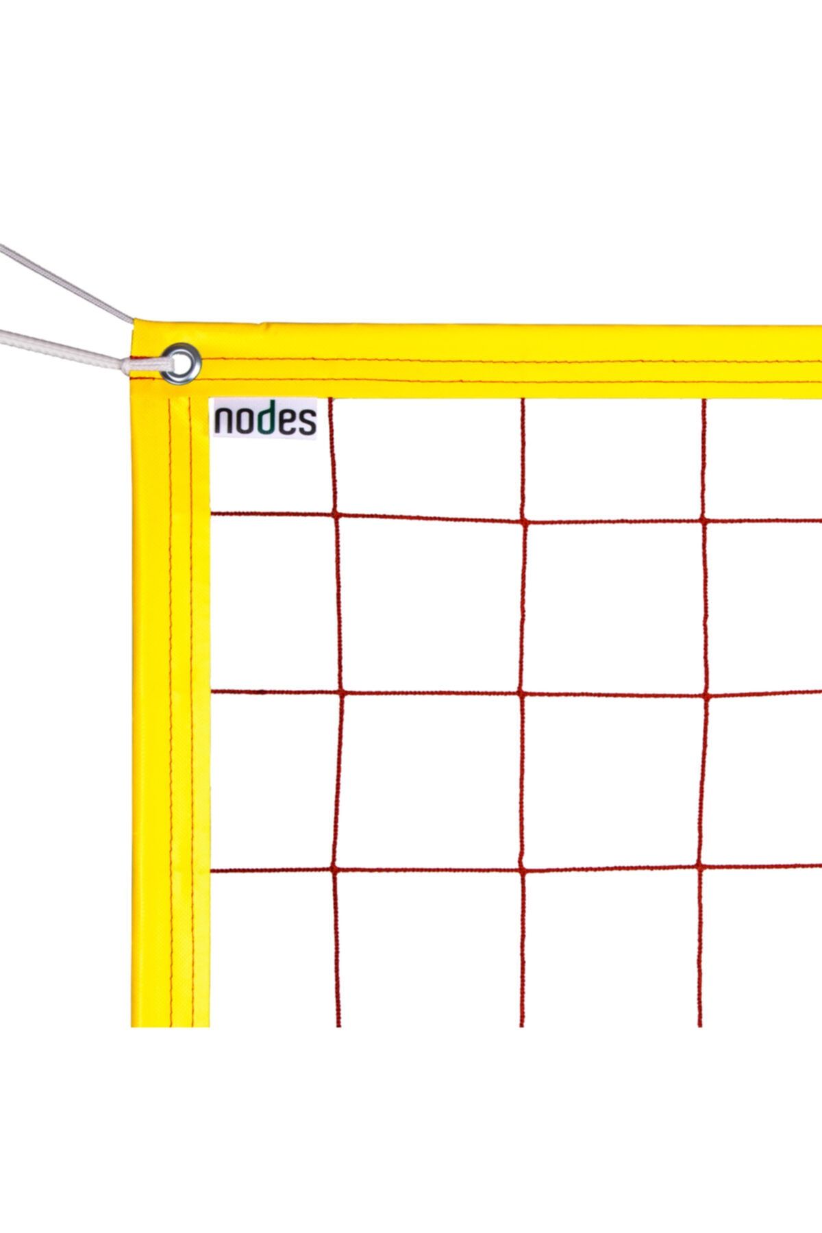 Nodes Voleybol Filesi - Sarı&kırmızı - Standart