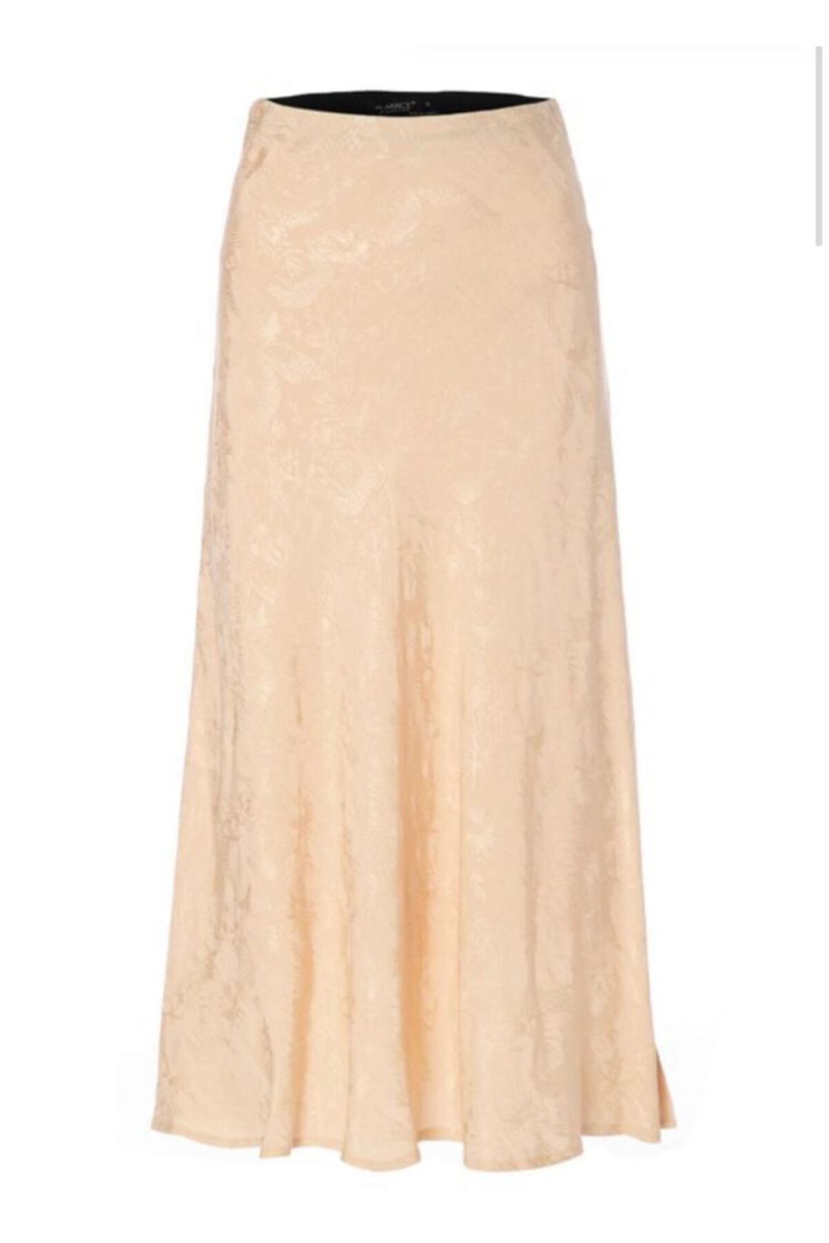 Valeriya Koç Kadın Bej Desenli Verev Etek