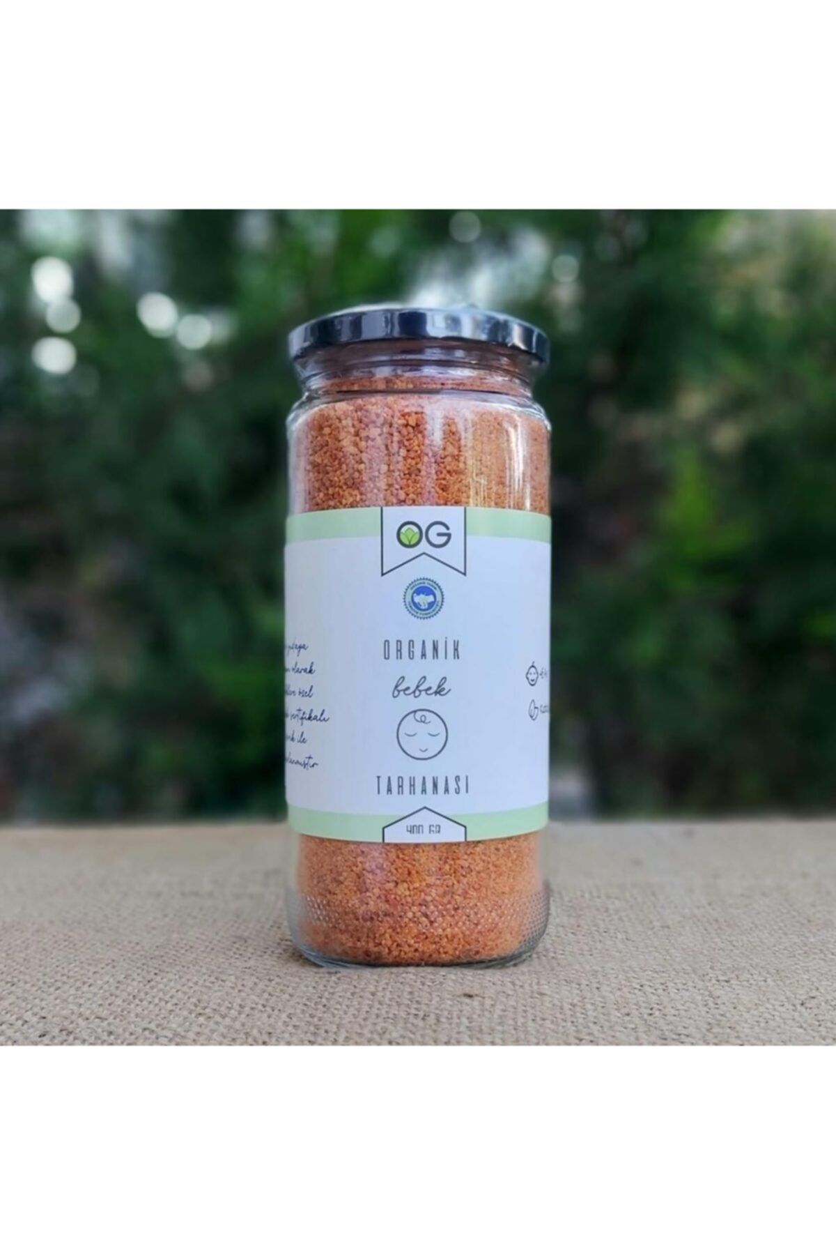 OG natural Organik Bebek Tarhanası +6 Ay 400 gr