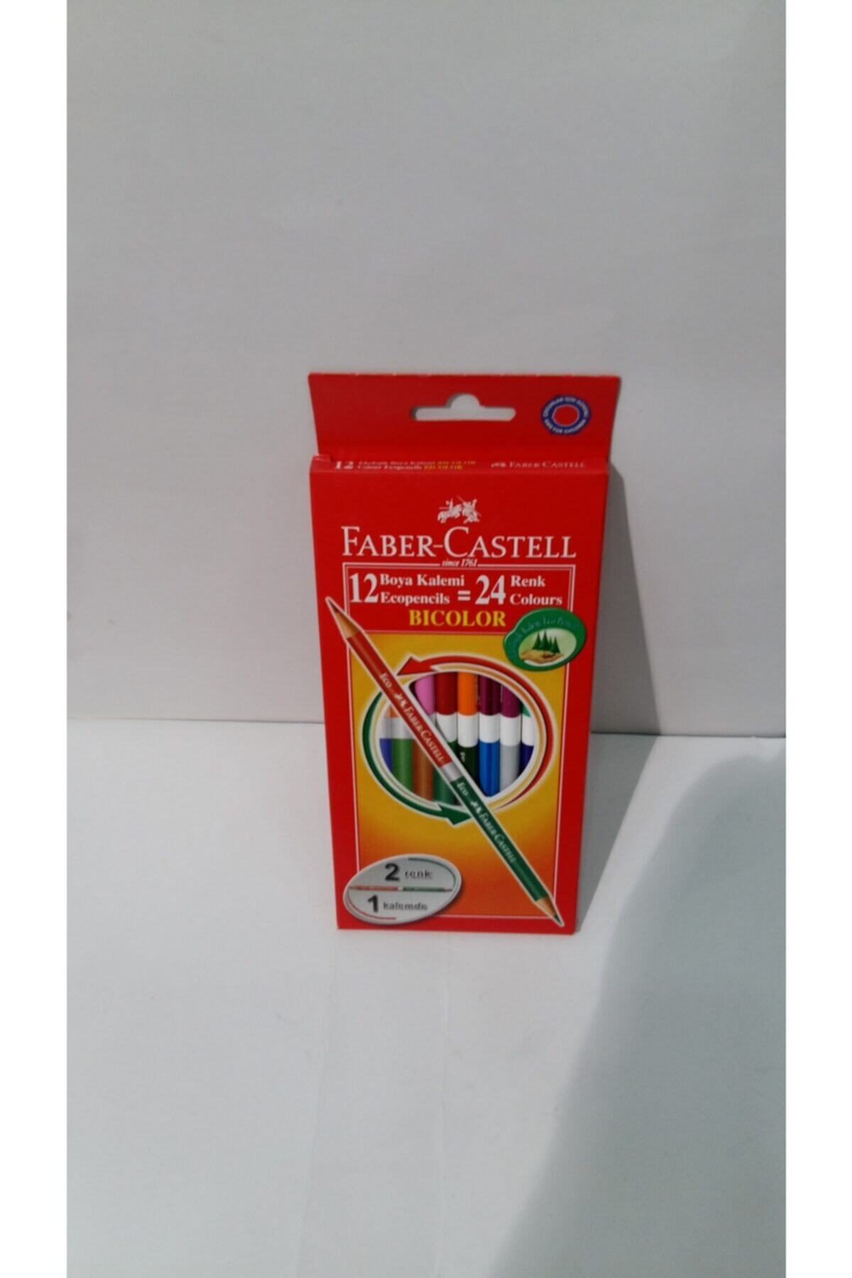 Faber Castell 24 Renk Kuruboya Kalemleri 12'li