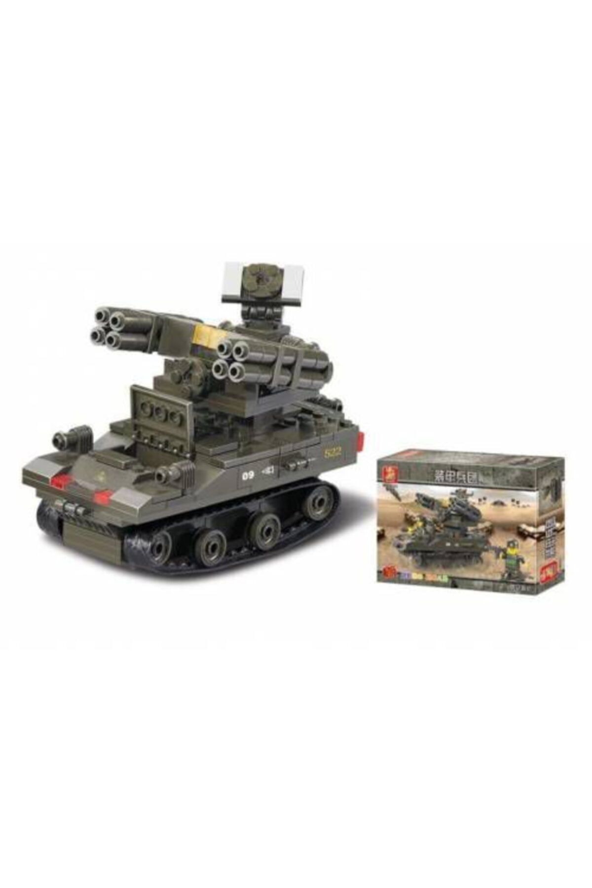 Şenver Toys Tank Lego Oyun Seti 212 Parça