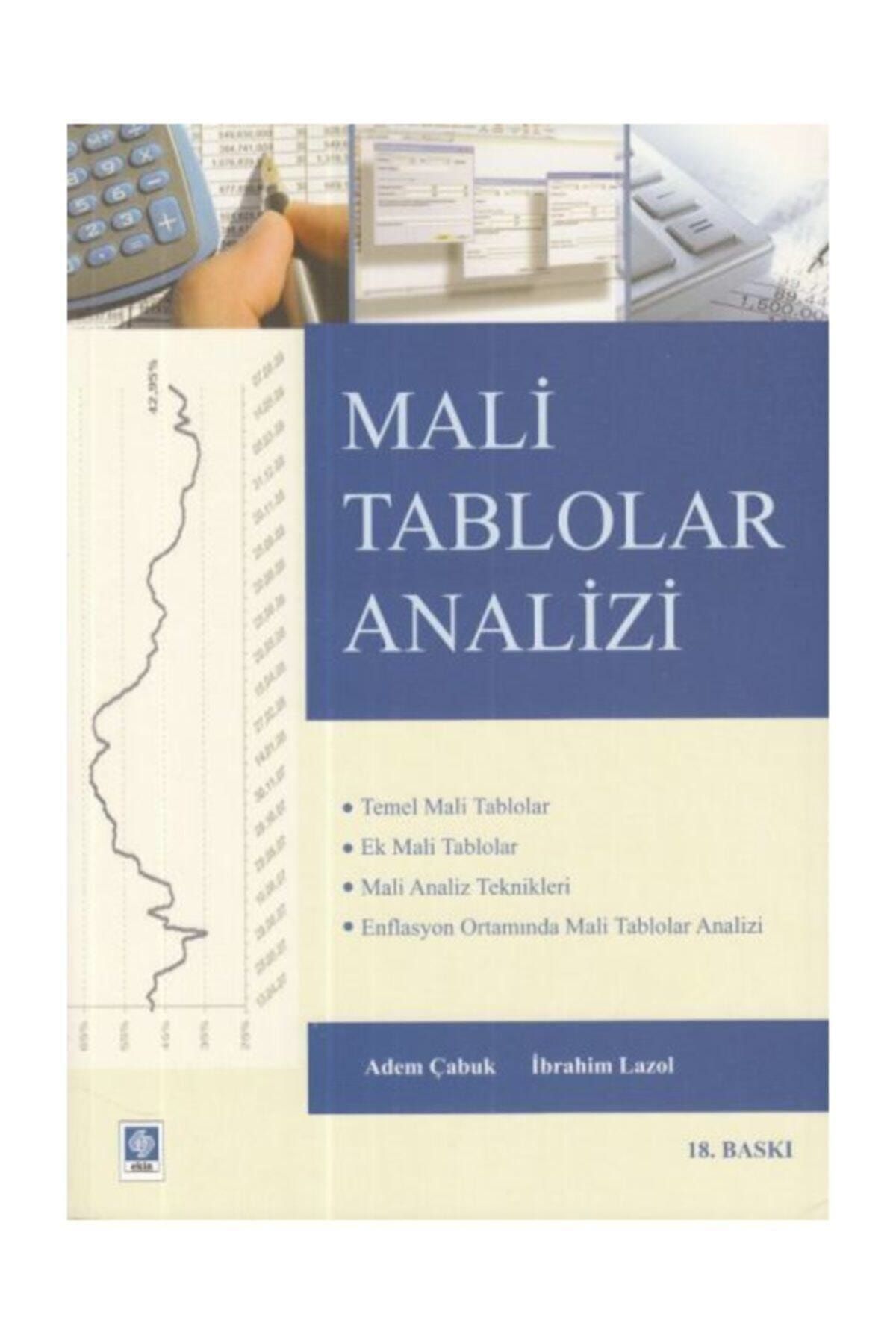 Ekin Yayınevi Mali Tablolar Analizi