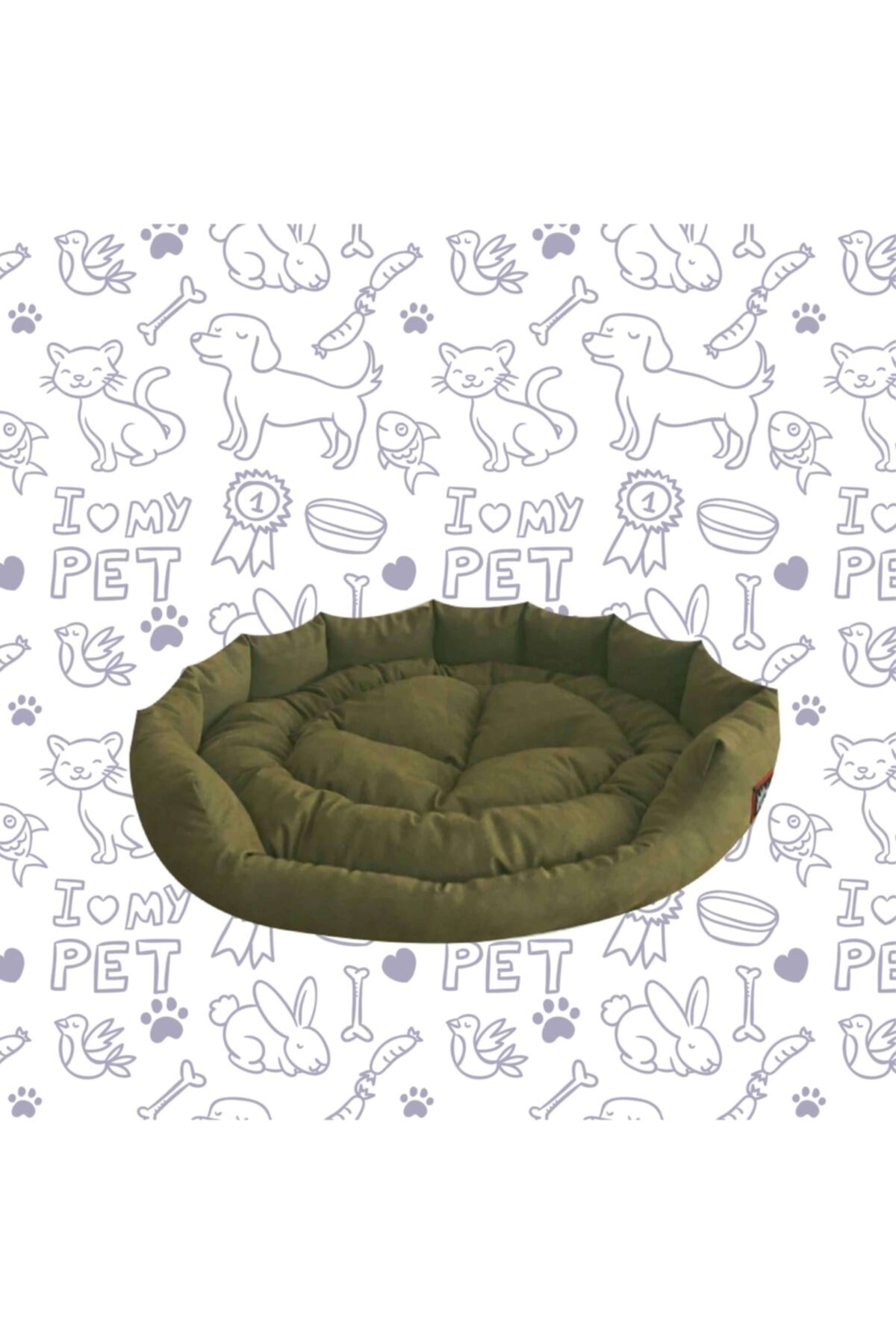 EGNA ART 70x70cm-l-sıvı Itici , Minderi Çıkan Kedi & Köpek Yatağı Büyük