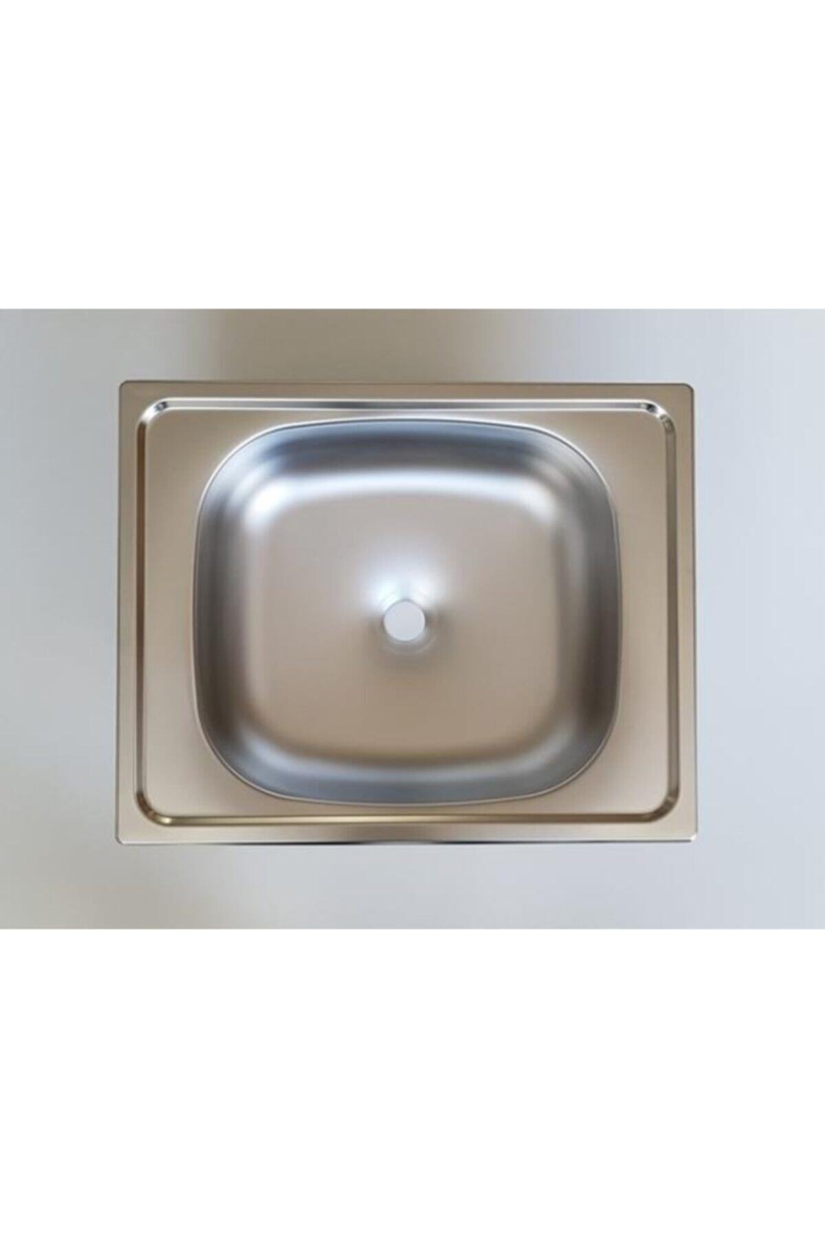 Artenova Paslanmaz Çelik Evye 40x50 Deliksiz