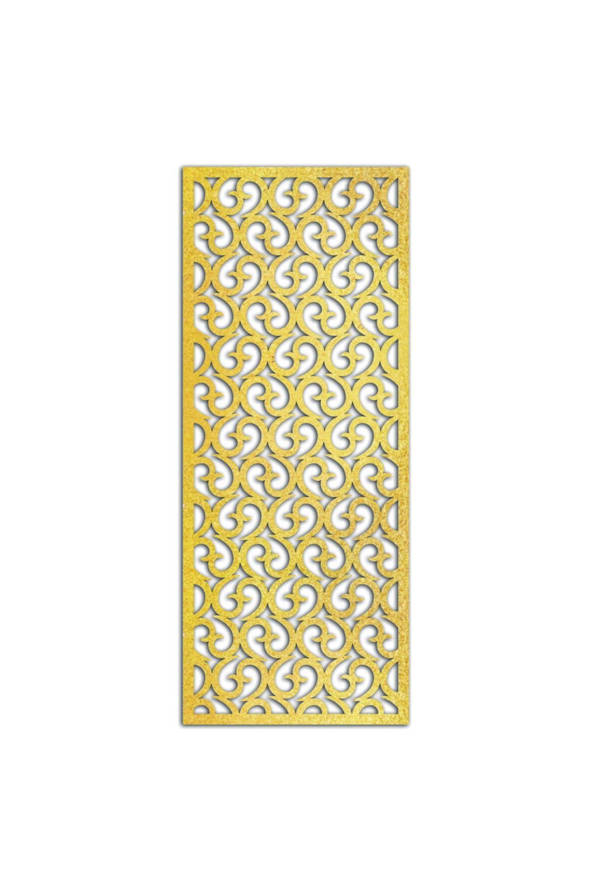 Liar Dekor Liar Ahşap Seperatör (Paravan) - KSP-09 - (10 mm) - (100 cm x 210 cm) - (Gold)