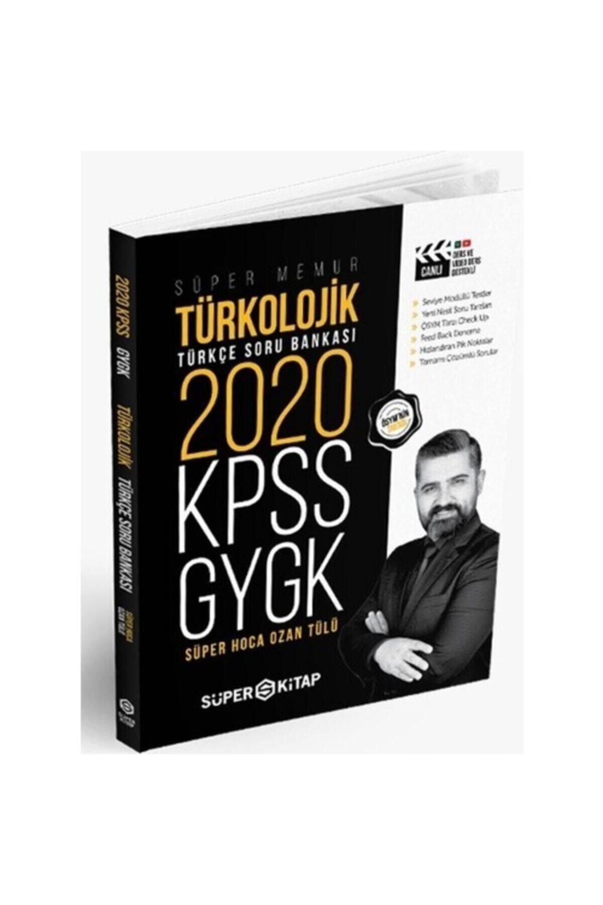 Süper Kitap Kpss Süper Memur Gygk Türkolojik Türkçe Soru Bankası 2020