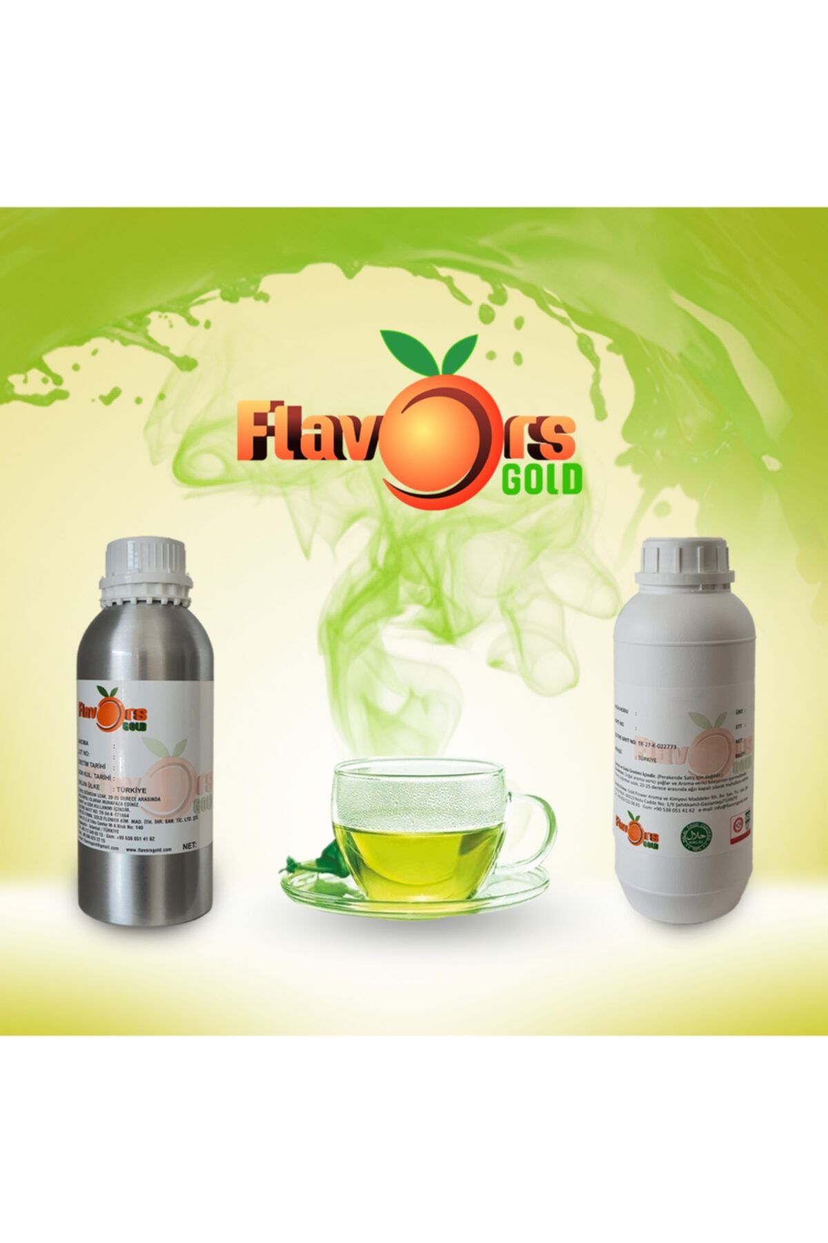 GOLD FLAVORS Yeşil Çay Aroması