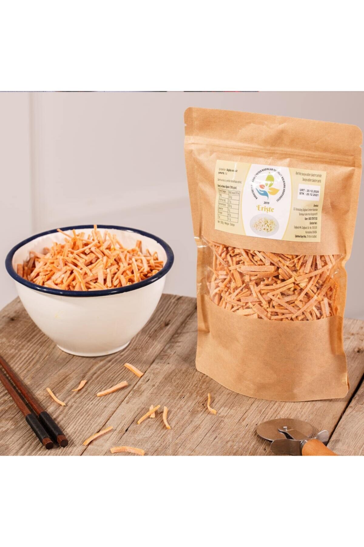 Karacabey Dağkadı Üreten Kadınlar Kooperatifi Domastesli Erişte 1kg