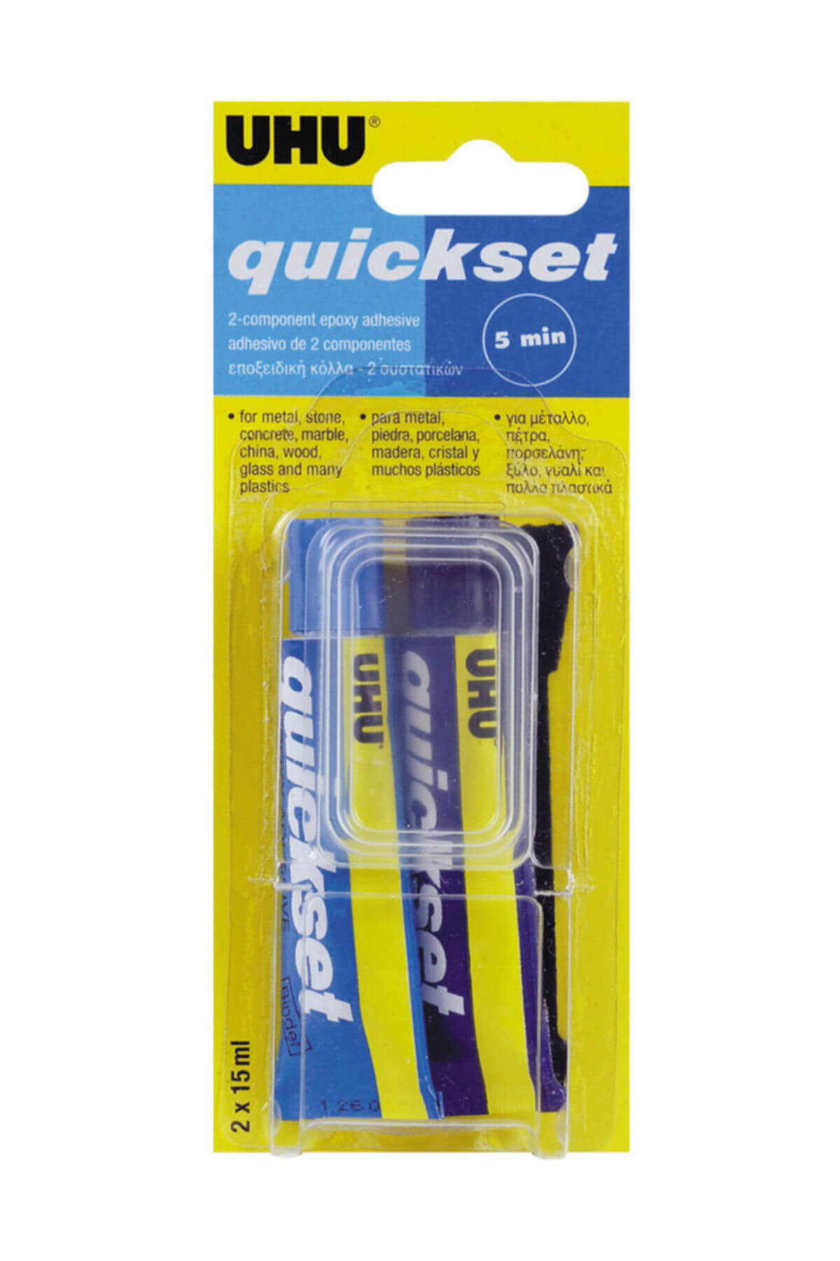 Uhu Quick Set Hızlı Epoksi Bazlı Yapıştırıcı Uhu40608  /