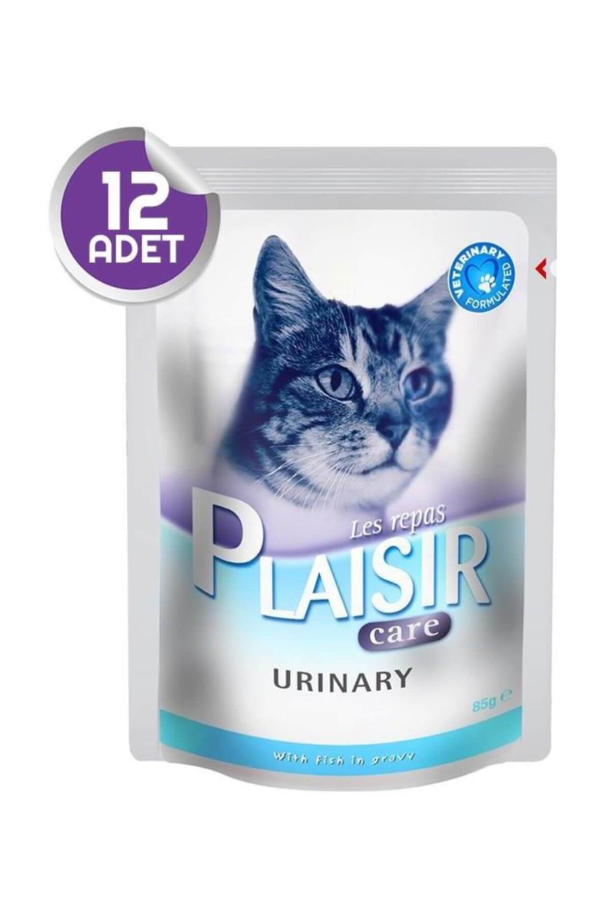 Plaisir Urinary Pouch Kedi Konservesi 85 Gr 12 ADET
