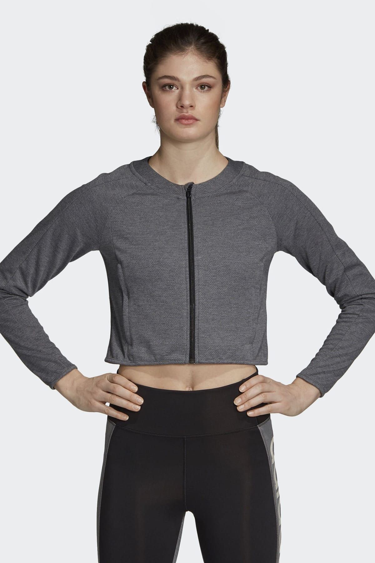 adidas D2M TRACK TOP Siyah Kadın Eşofman 101117569