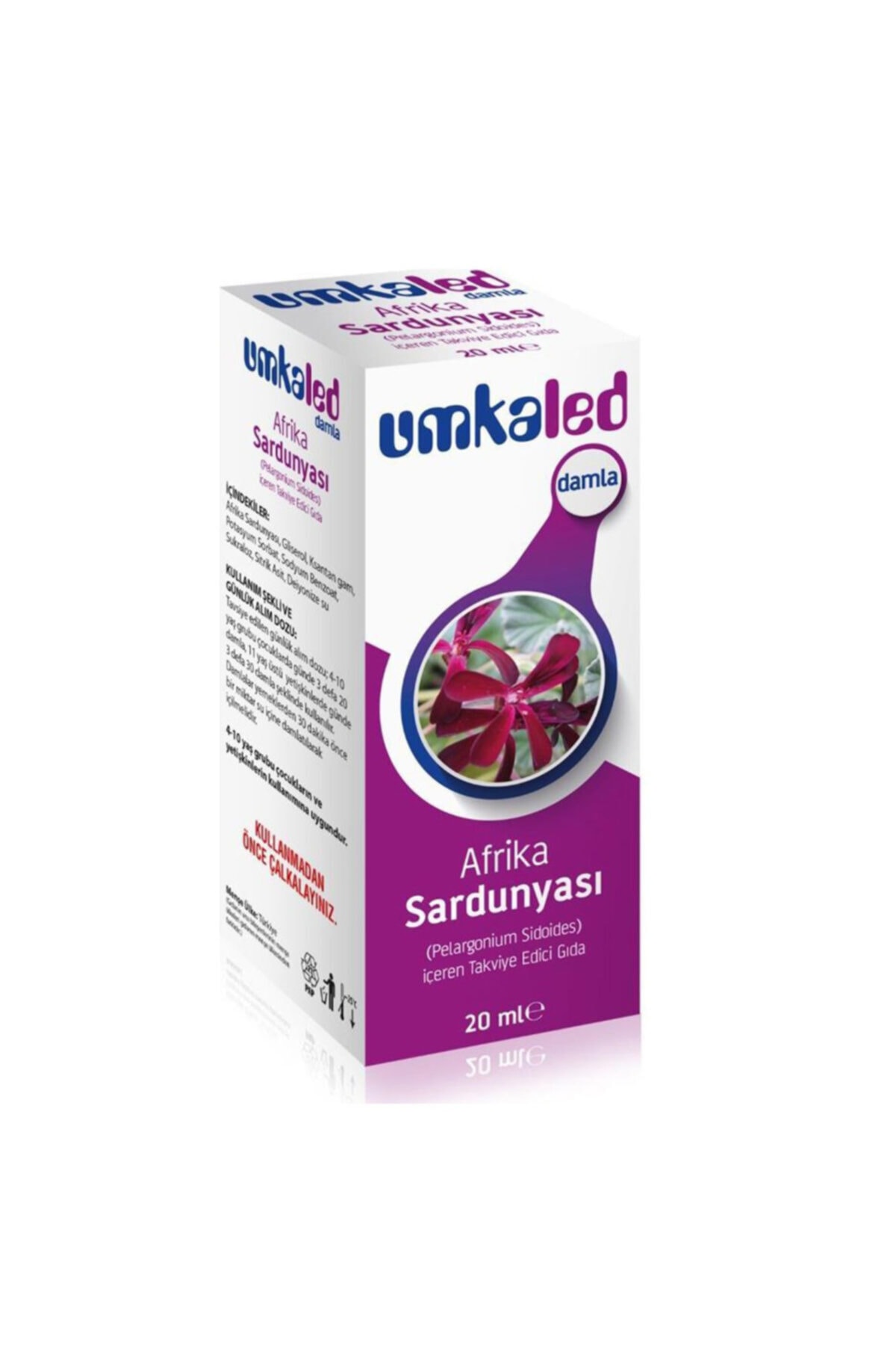 LedaPharma Umkaled Afrika Sardunyası Içerikli 20ml Damla