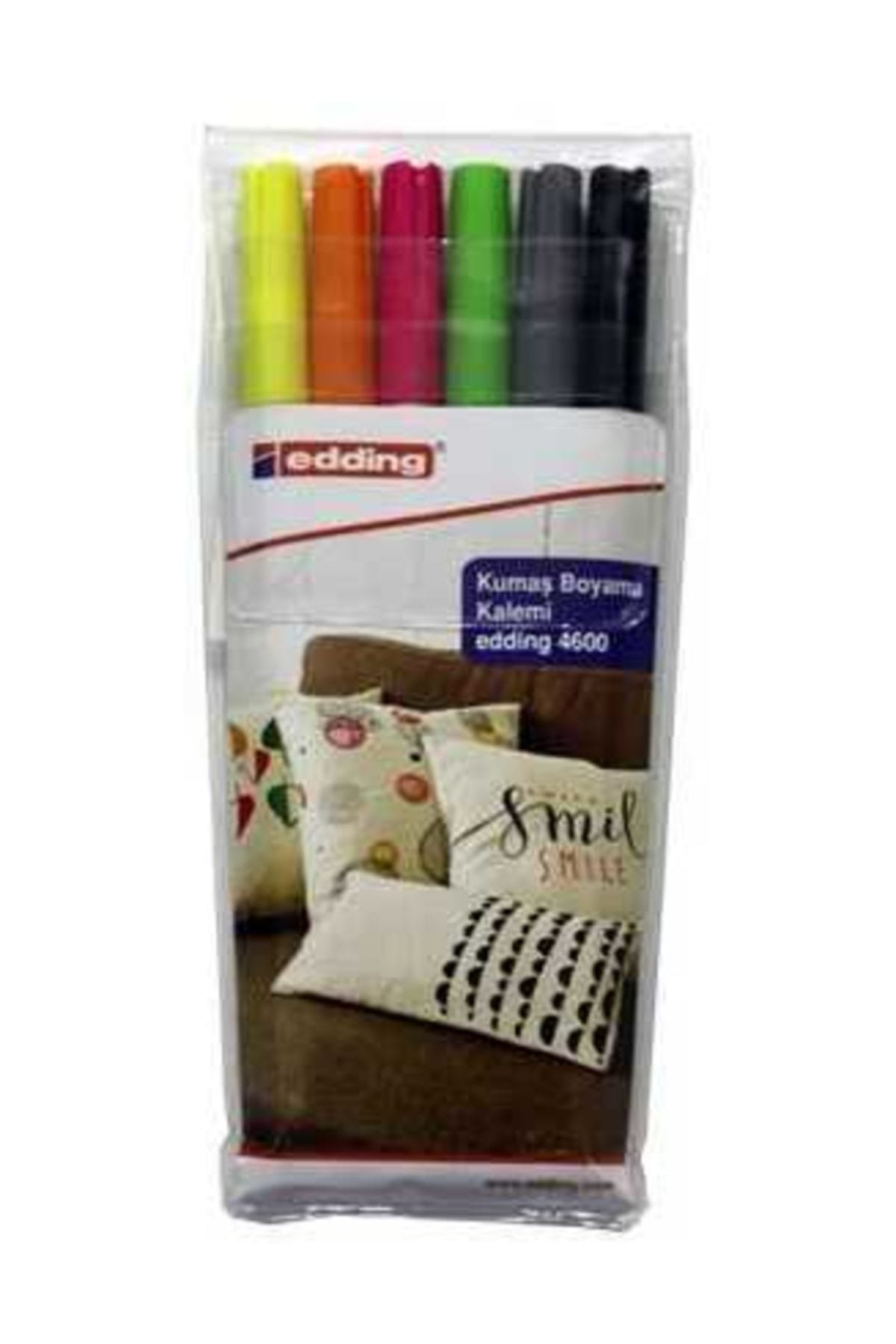 Edding Kumas Boyama Kalemi Seti Neon Renkler Fiyati Yorumlari Trendyol