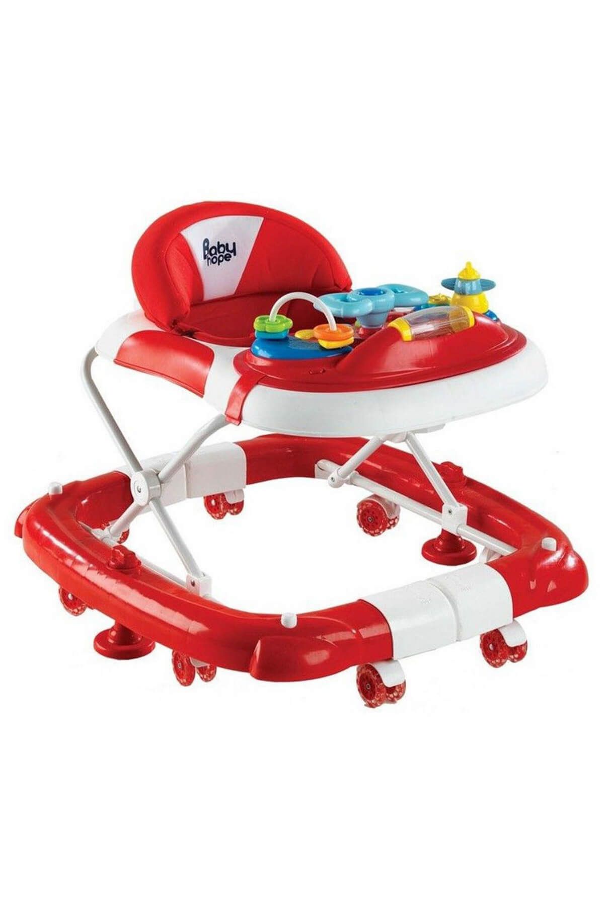 BabyHope 212 Royal Bebek Yürüteçi Kırmızı /