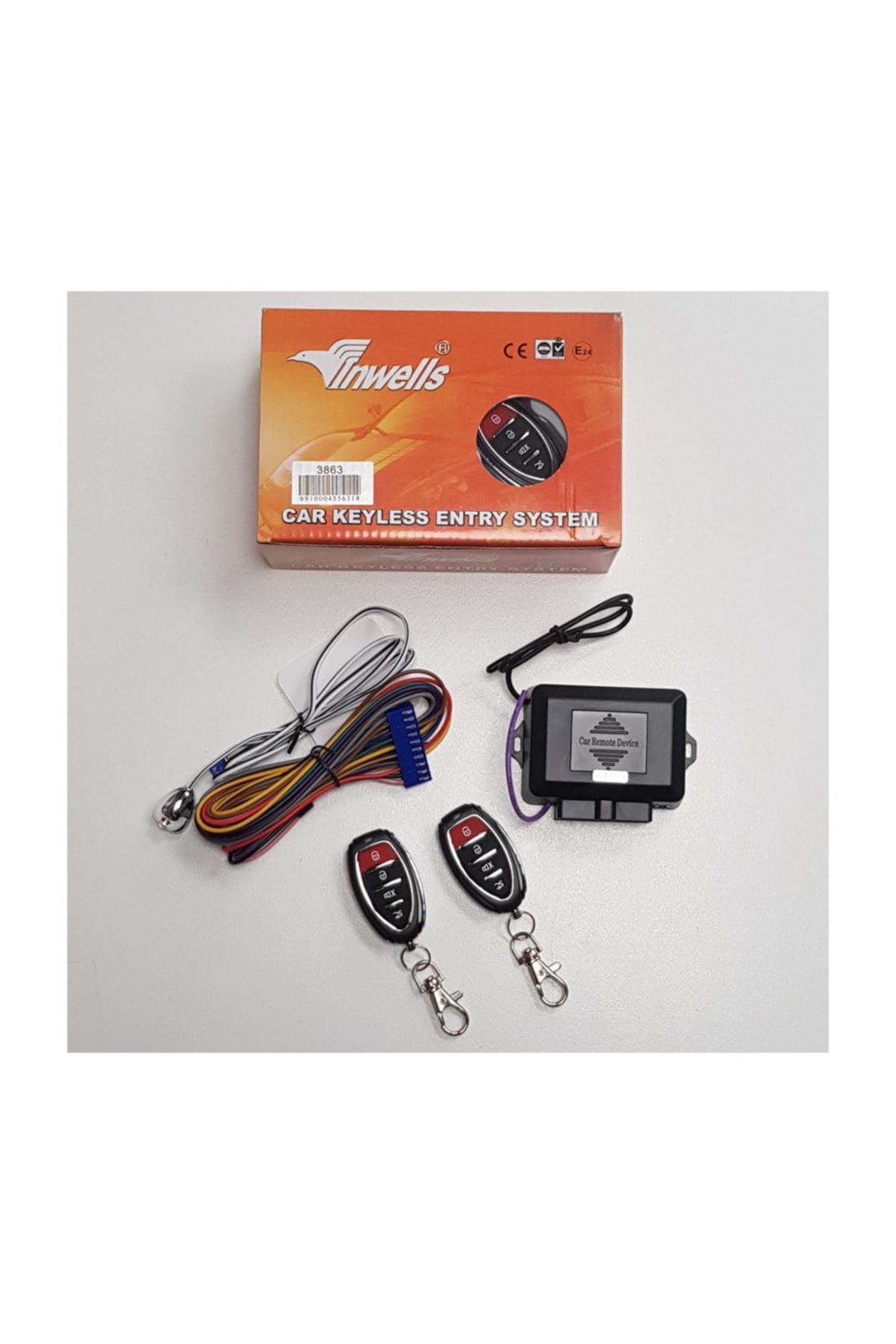 Inwells 3863 Kumandalı Sustalı Açma-Kapama 12V Sinyalli