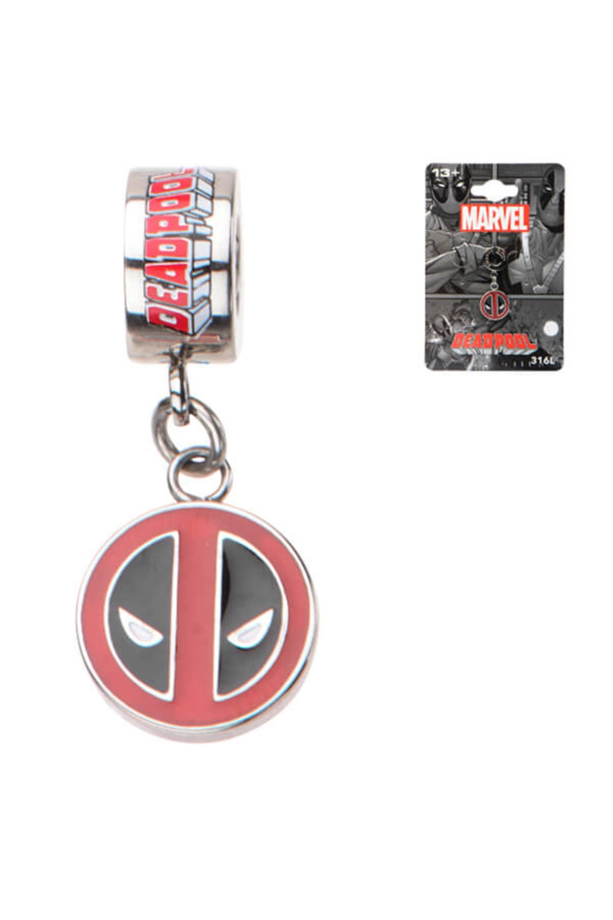 Body Vibe Marvel Paslanmaz Çelik Deadpool Dangle Kolye Ucu