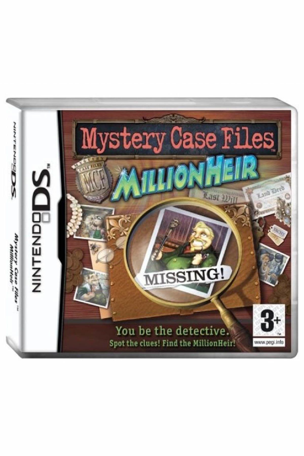 Nintendo Ds Mystery Case Files Millionheir