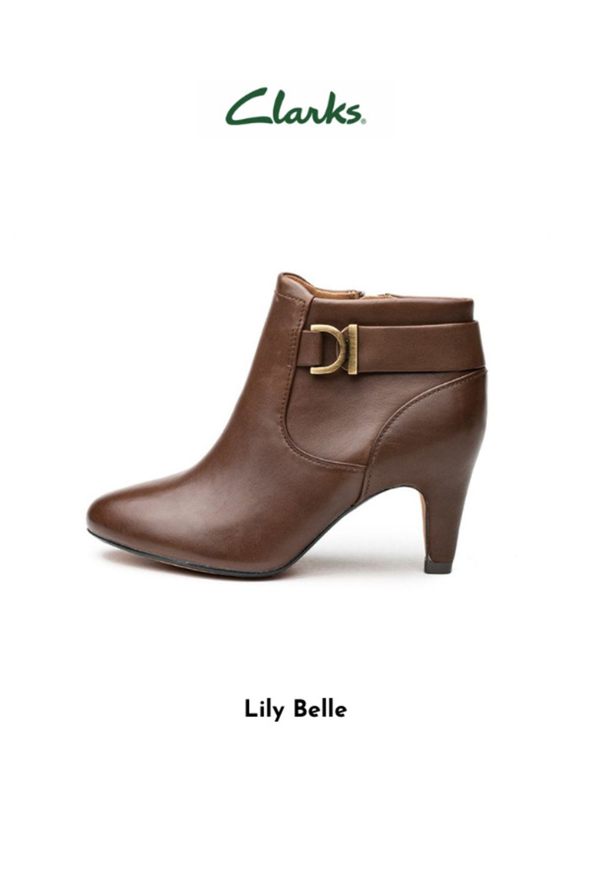 Clarks cheap boots heels