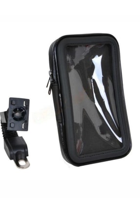 Monero Uyumlu Ayna Bağlantılı Motosiklet Telefonluğu-telefon Tutucu Xxl Image 0