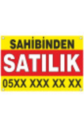 Sahibinden Satılık Branda Afiş Pankart 100x100cm Image 0