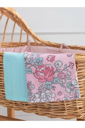 Müslin Bez Pamuklu 2 li Set - 65X65 cm Image 0