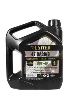 United 4T 10W40 Motosiklet Yağı 4 Litre | Sentetik Yağ Image 0