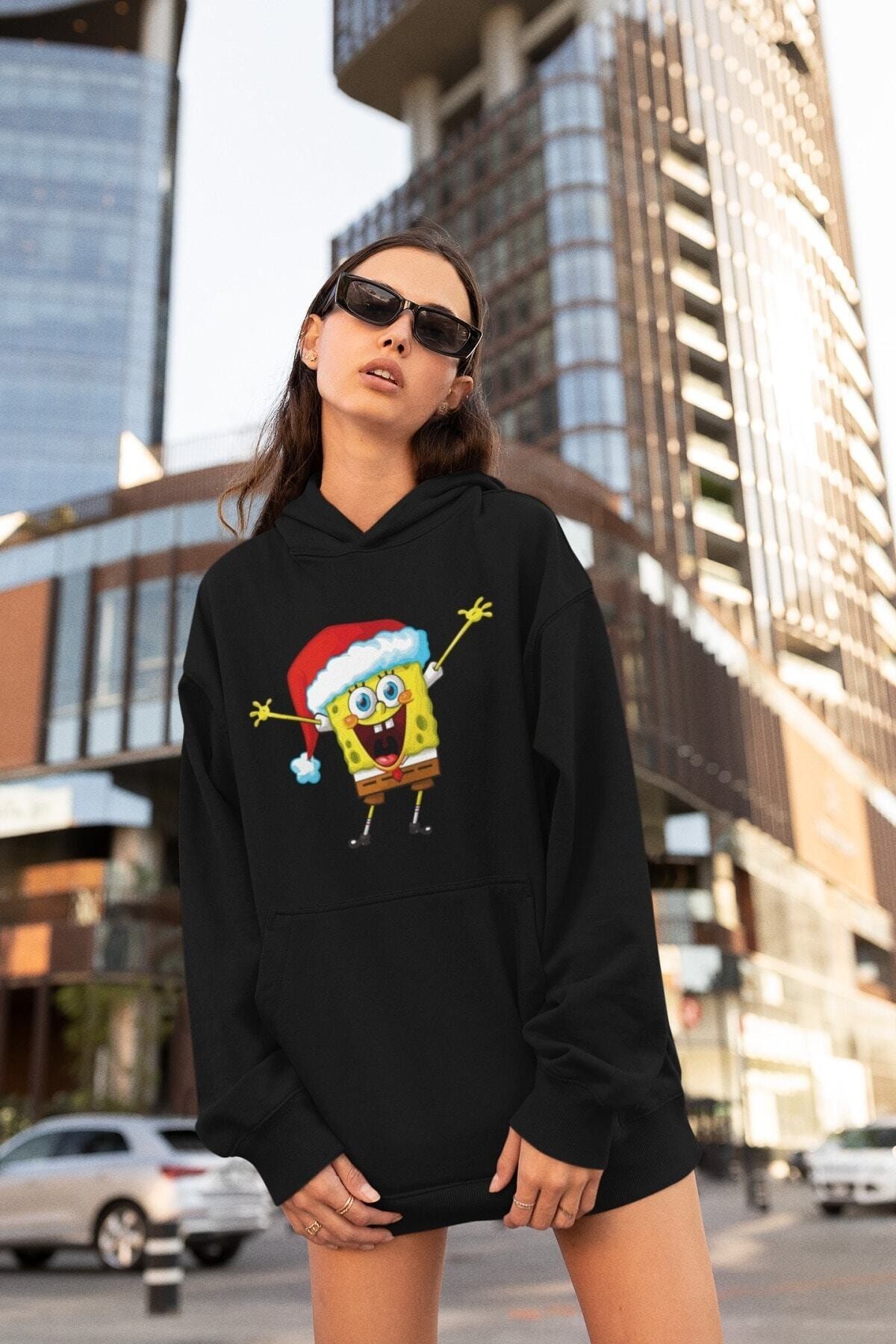 Black spongebob hoodie clearance