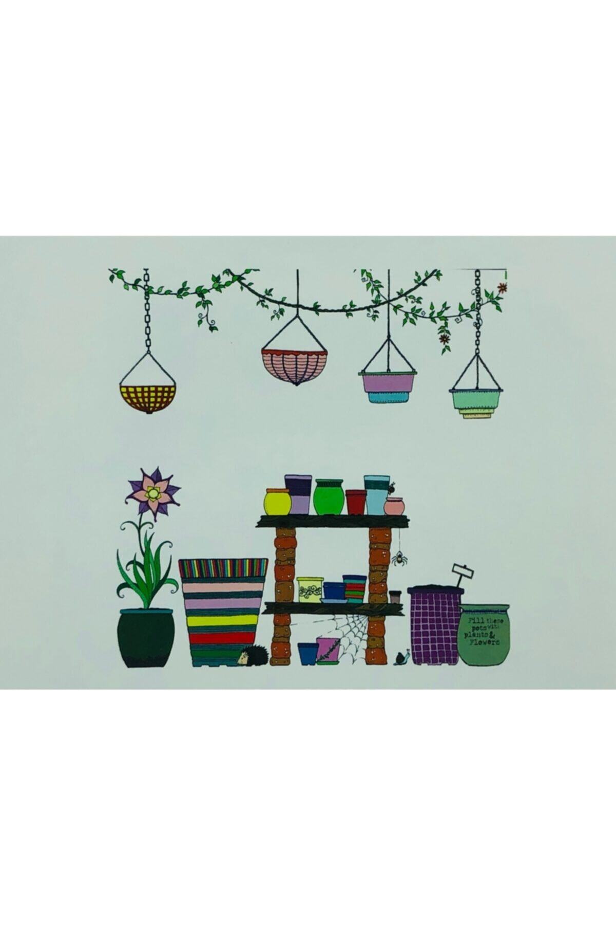 OzanTuhafiye Yastık Kılıfı Kırlent Kılıfı Kumaş Boyama Seti 45x45 Cm 13