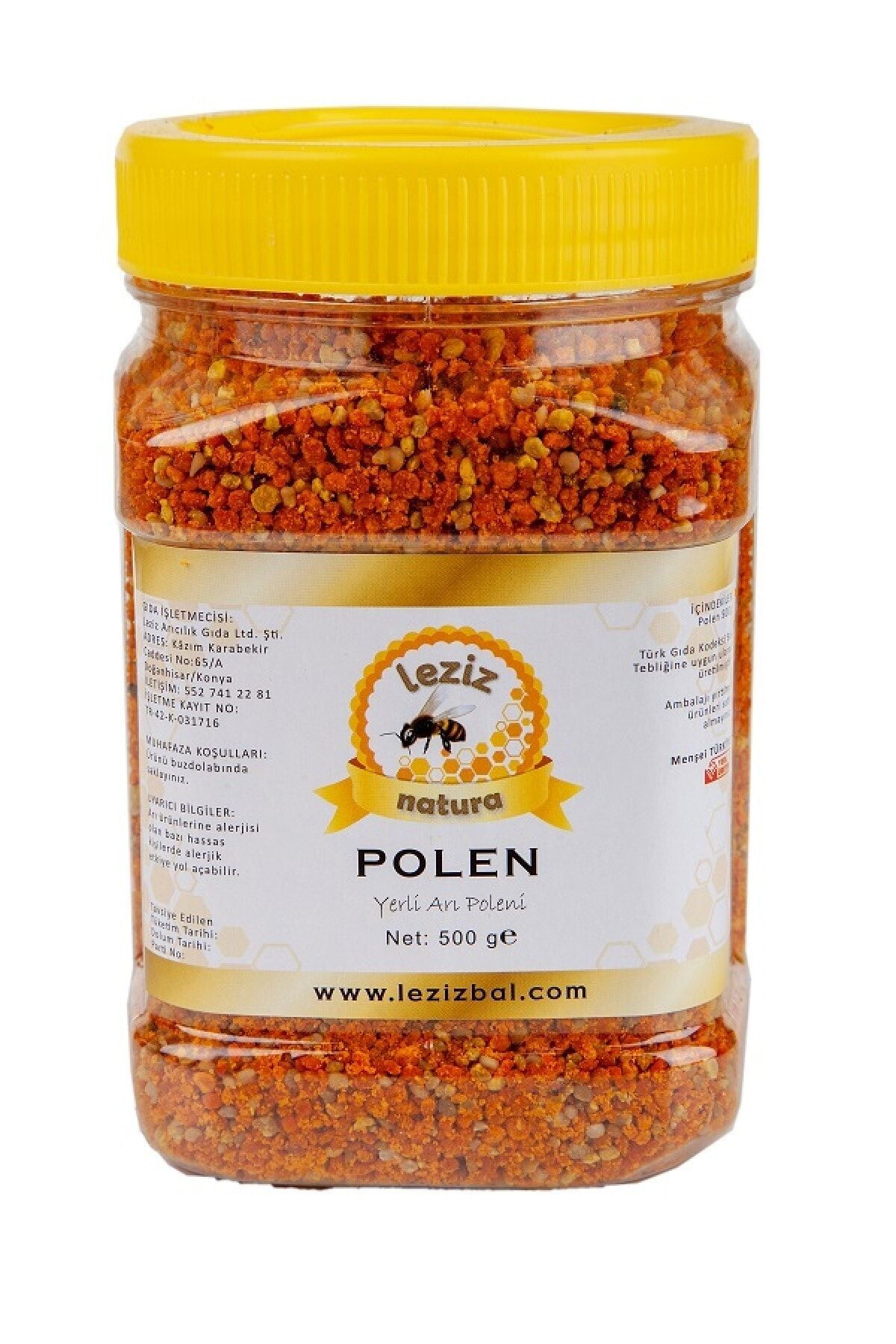 Leziz Natura Yaş Yerli Polen 500 Gr