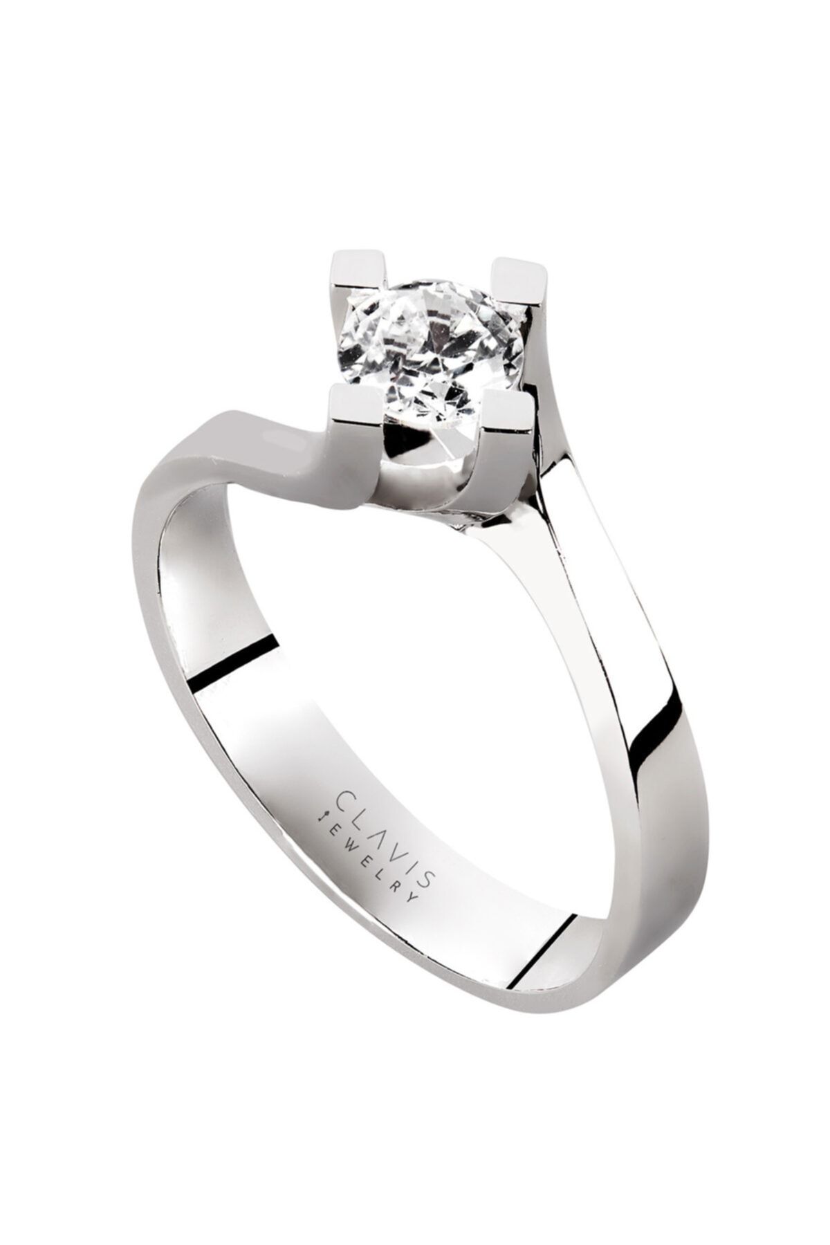 Clavis Jewelry Pırlanta Tektaş Yüzük (dt00076)