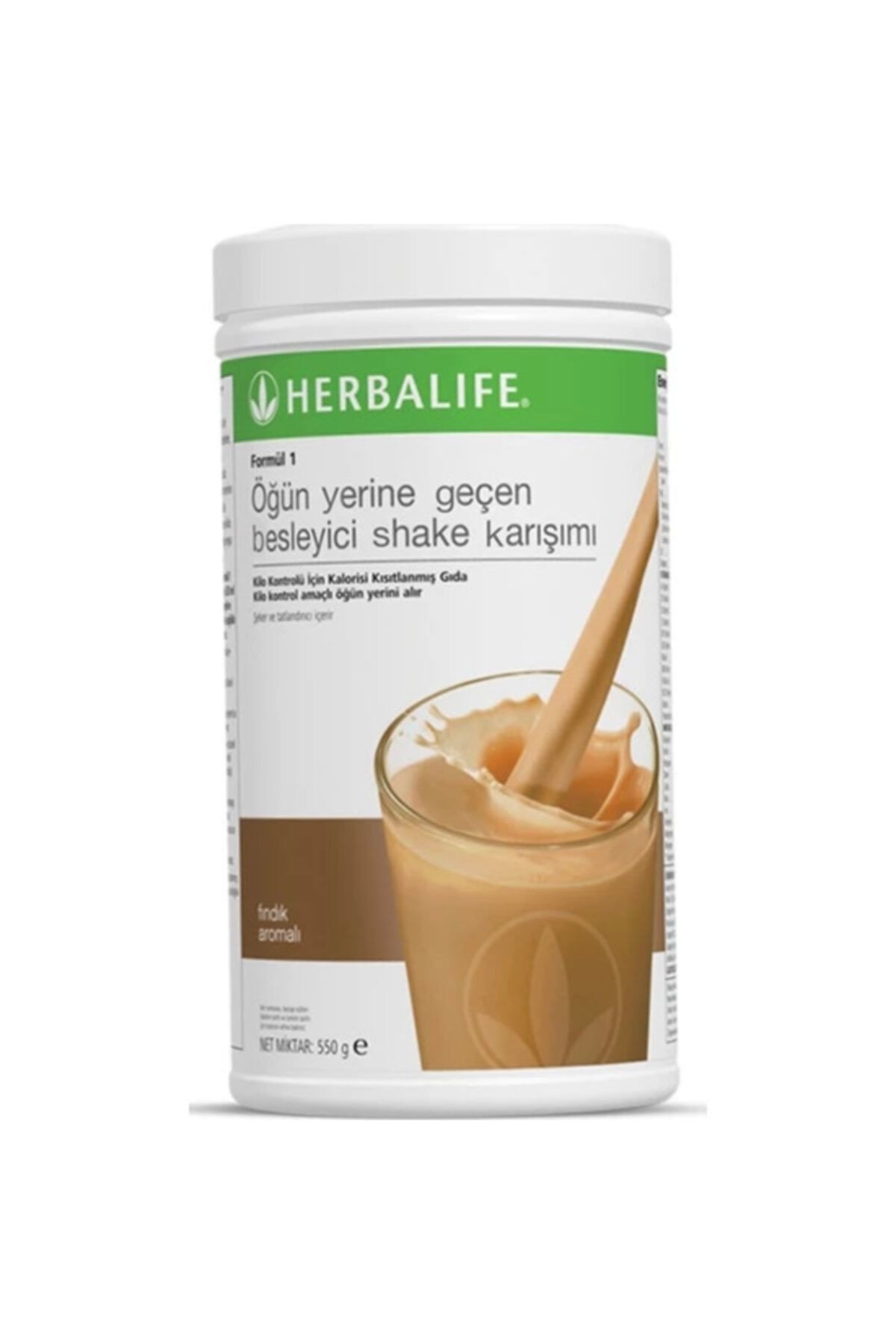 Herbalife Formül 1 Besleyici Shake Karışımı Fındık Aromalı 550 G
