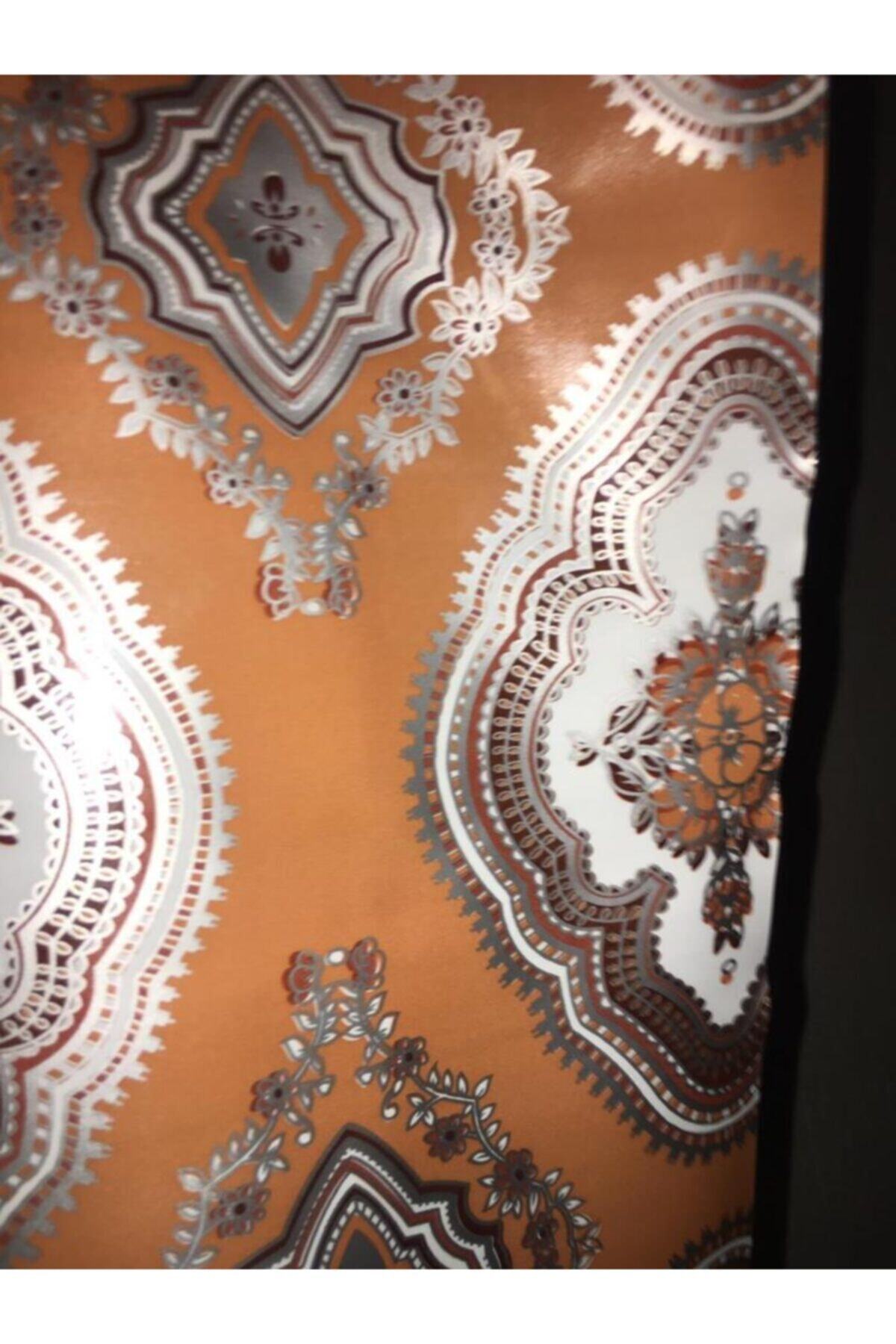 NET Muşamba Desenli Pvc Zemin Kaplama 200cm X 200cm Yer Döşemesi