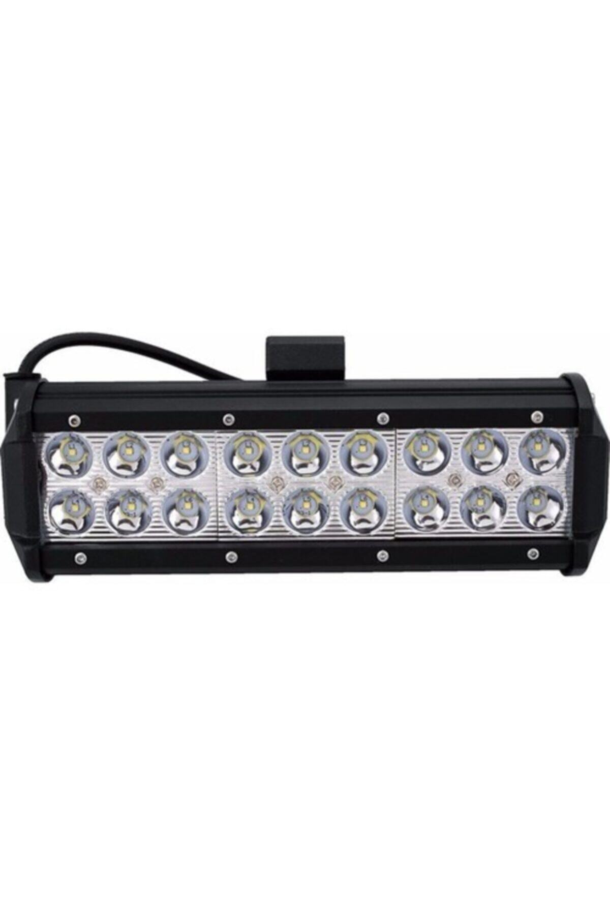 Techmaster 54W 18 Led Off Road Sis Gündüz Farı Lambası Projektör Beyaz Işık