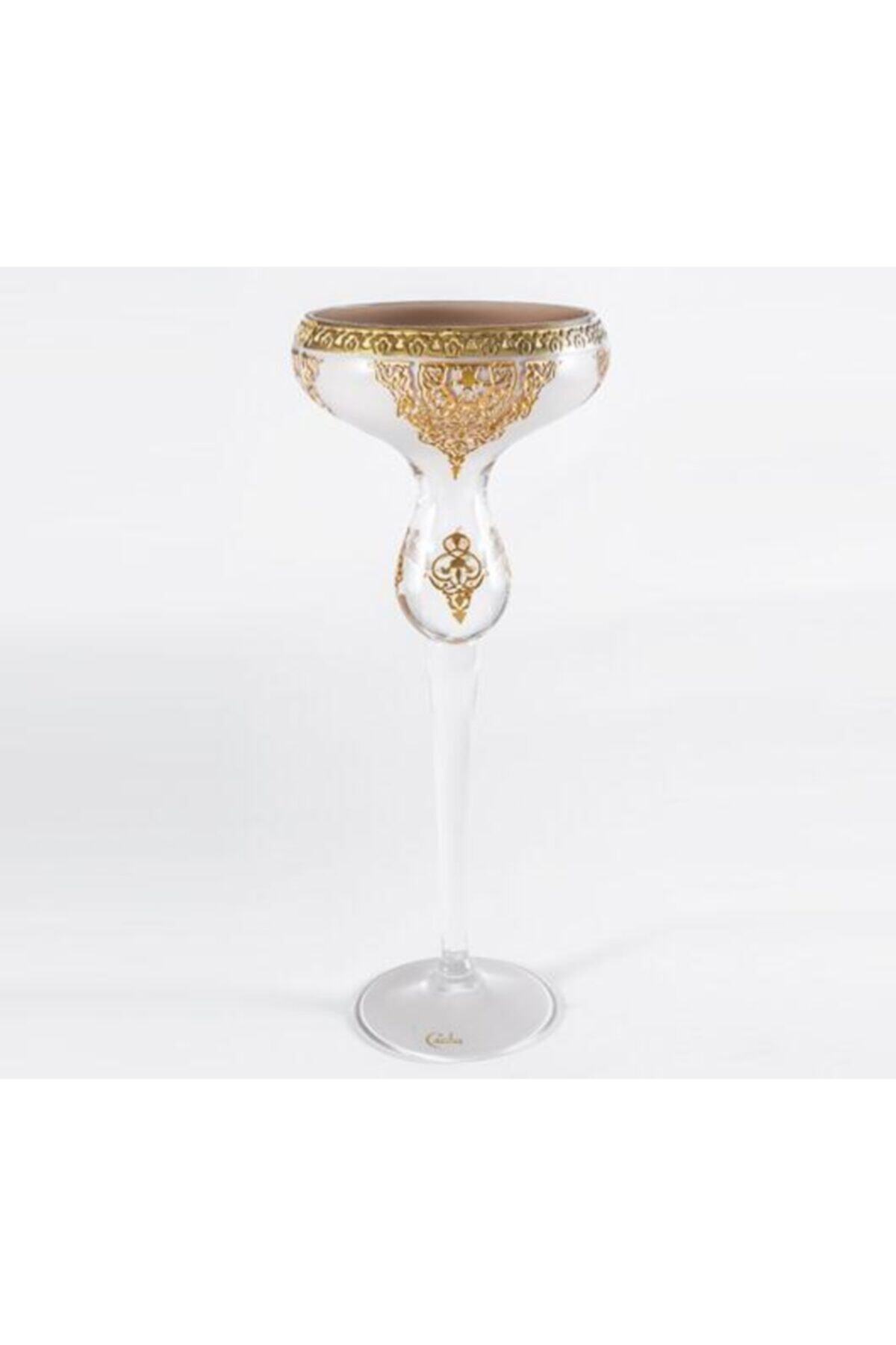 Canba Gold Beyaz Kösem Sultan Şamdan