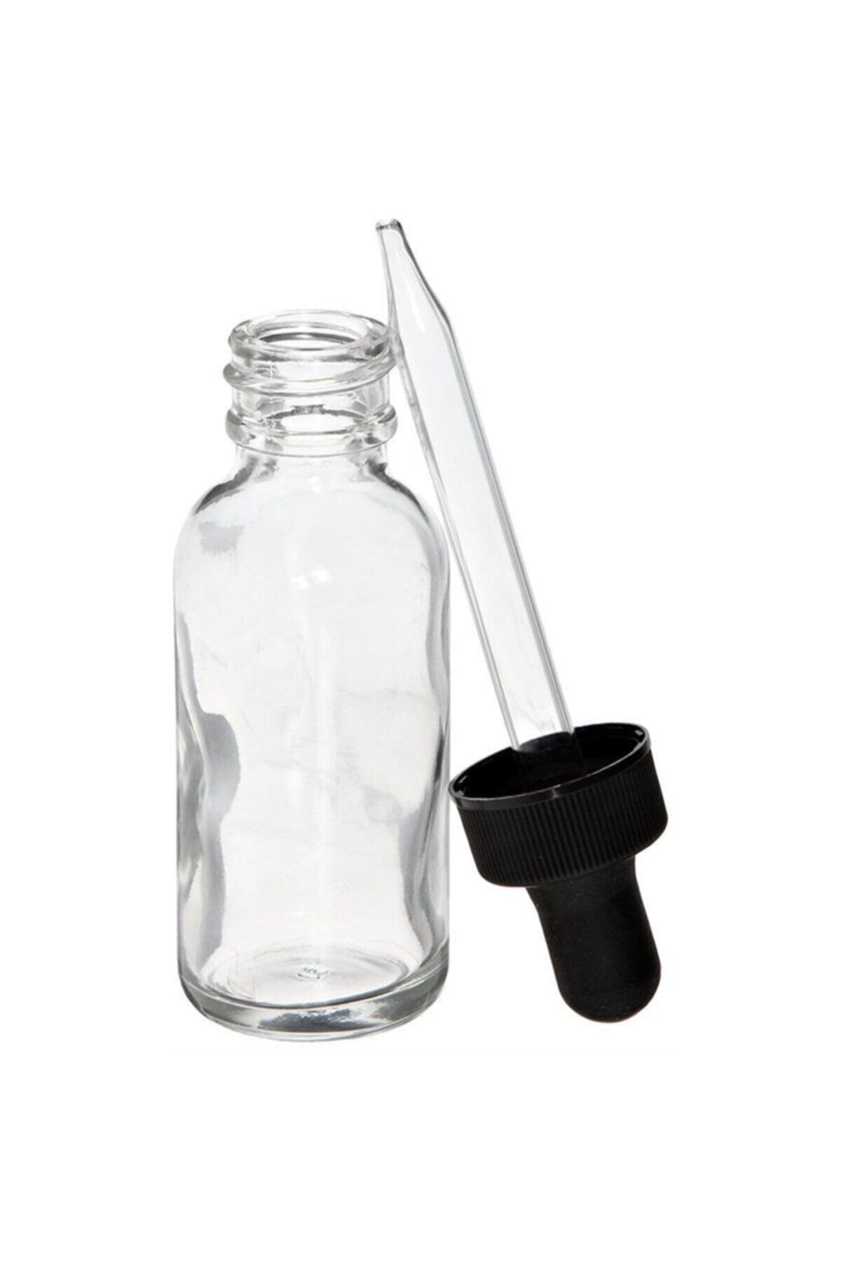 4asdepo Şeffaf Cam Şişe 50ml Sprey Başlık 100 Adet