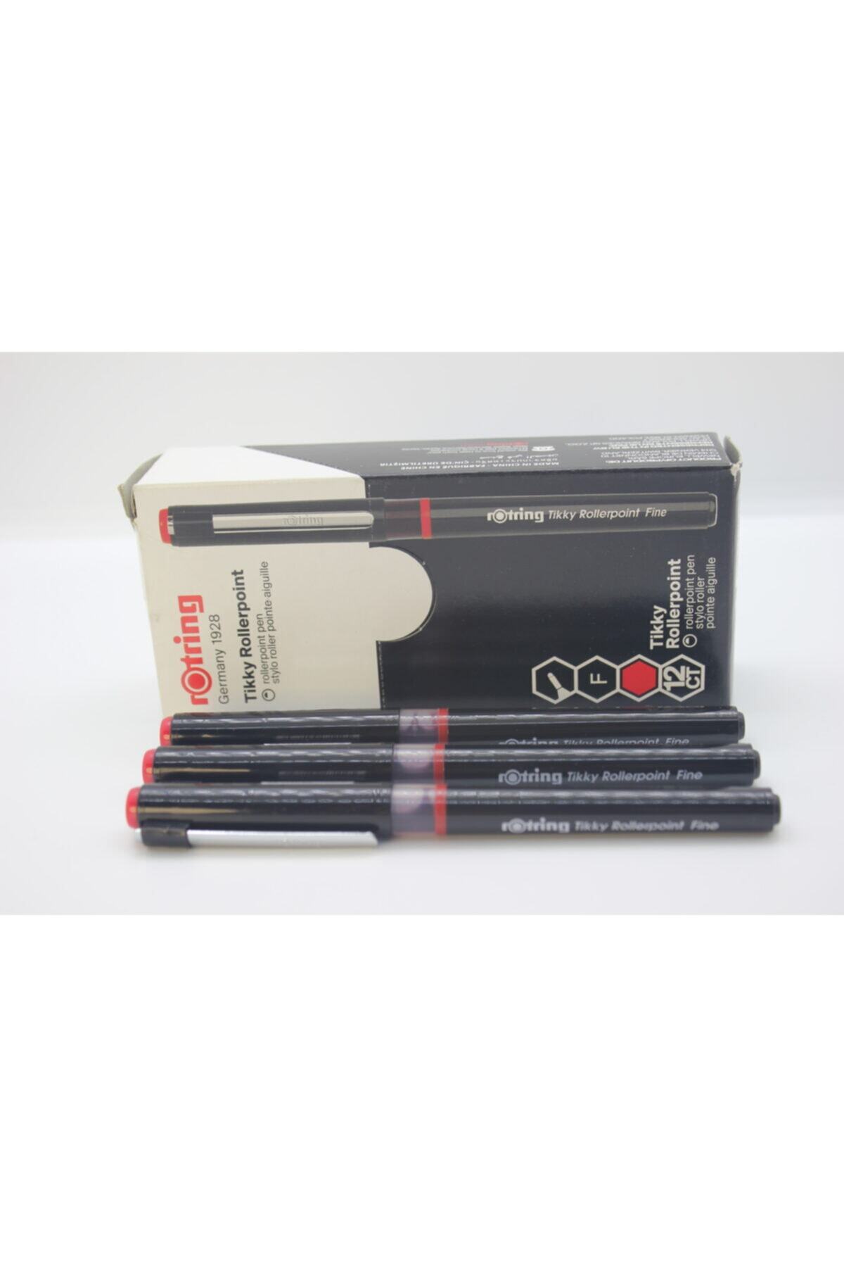 Rotring Tikky Rollerpoint Fine Uç Kalem Siyah 3adet