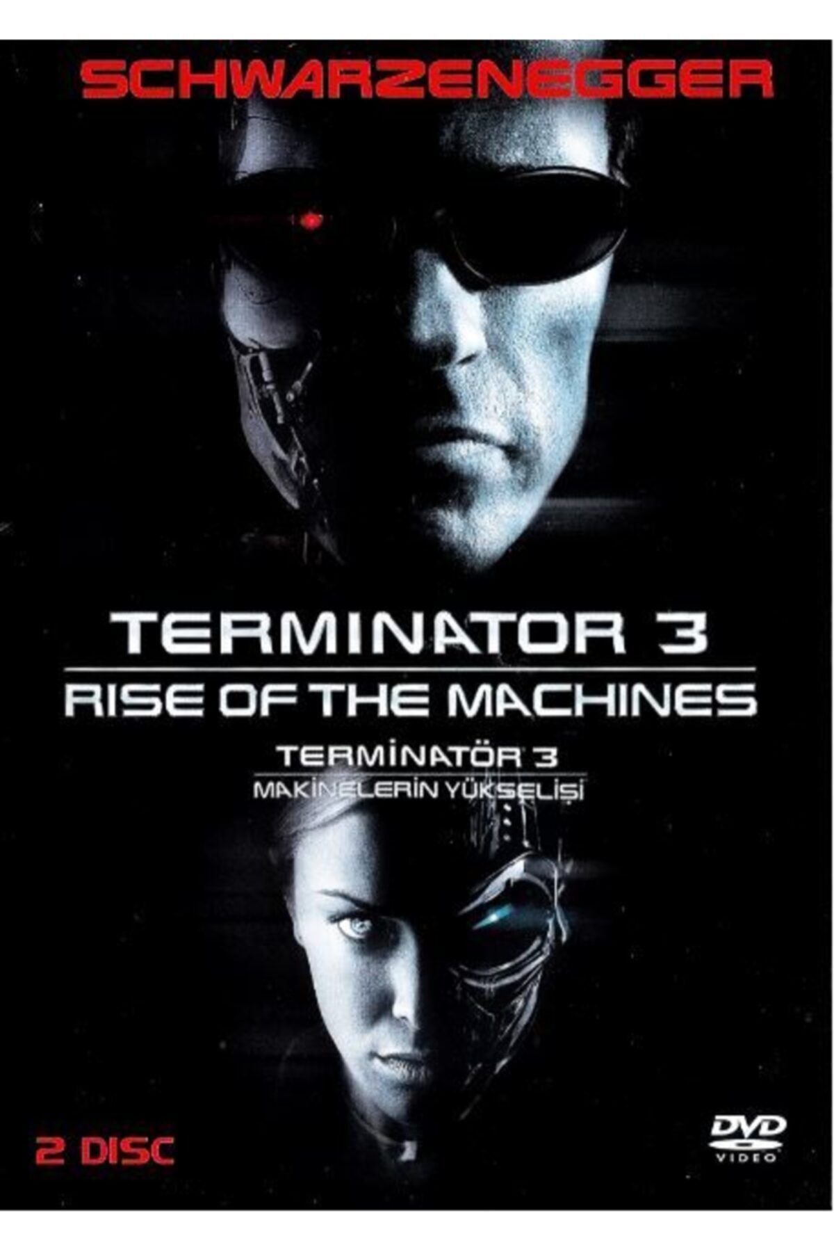 Palermo Film ve Müzik Eserleri Terminatör 3 Makinelerin Yükselisi (terminator 3 Rise Of The Machines) (2 Disk'li Versiyon) Dvd